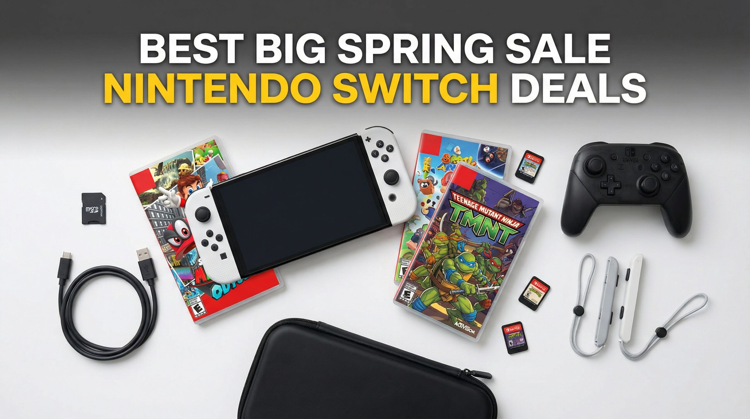 Best Big Spring Sale Nintendo Switch Deals on Amazon