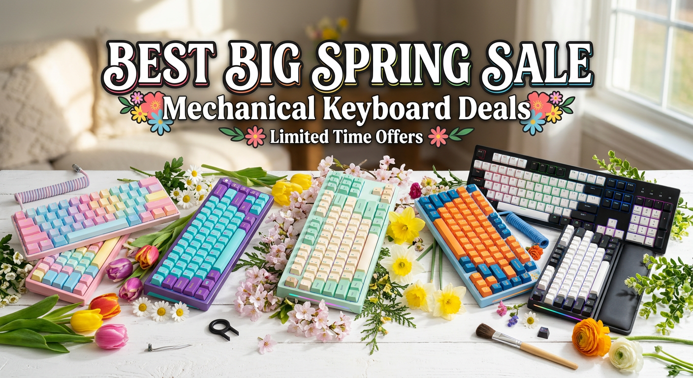Best Big Spring Sale Mechanical Keyboard Deals on Amazon