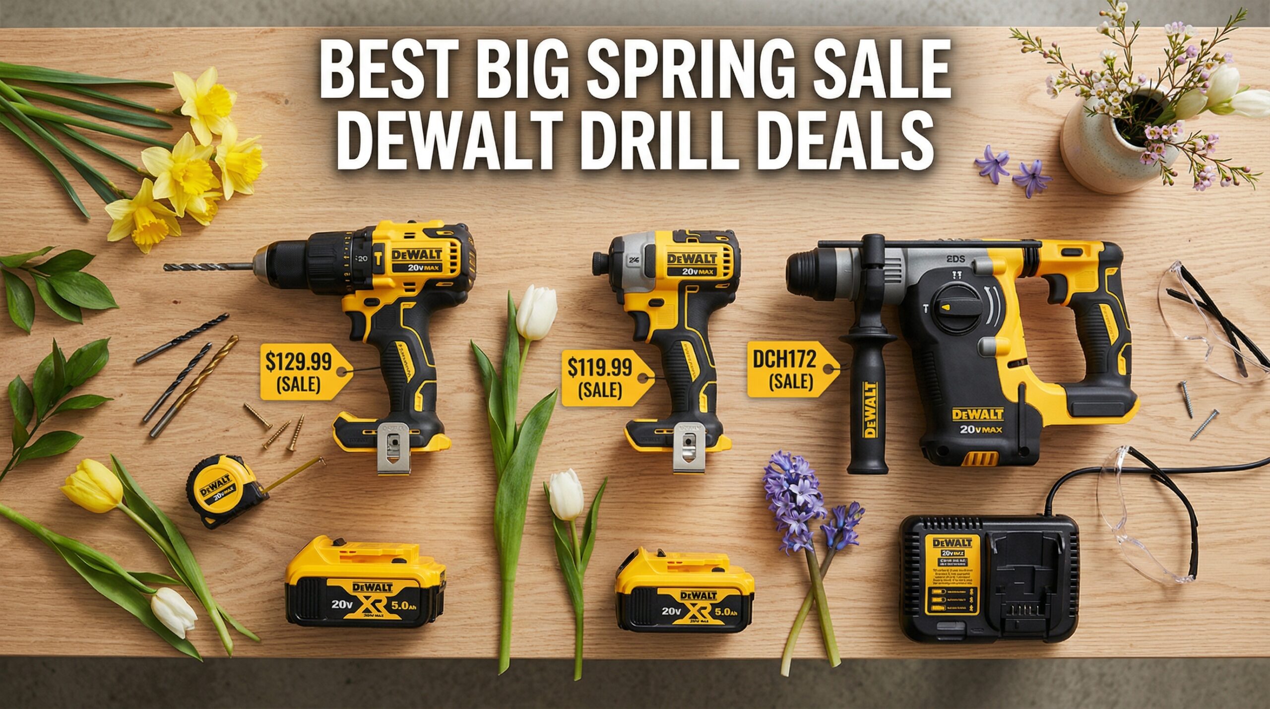 Best Big Spring Sale DeWalt Drill Deals on Amazon