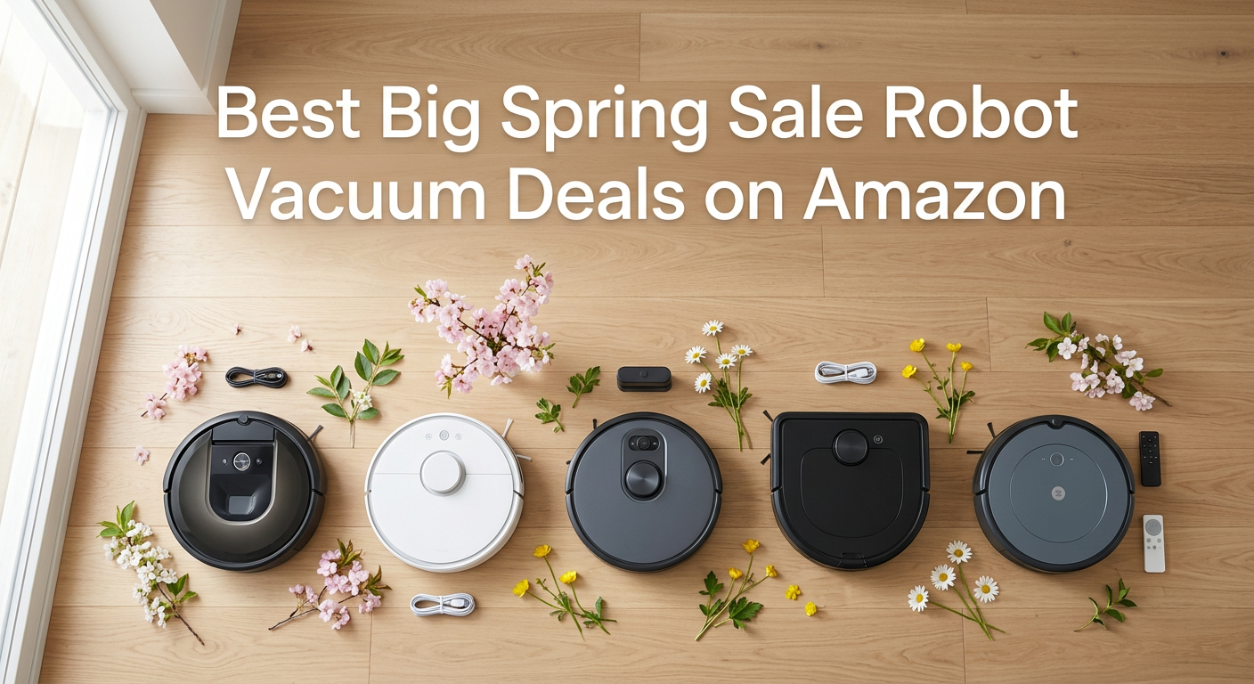 Best Big Spring Sale Roborock Robot Vacuum Deals on Amazon