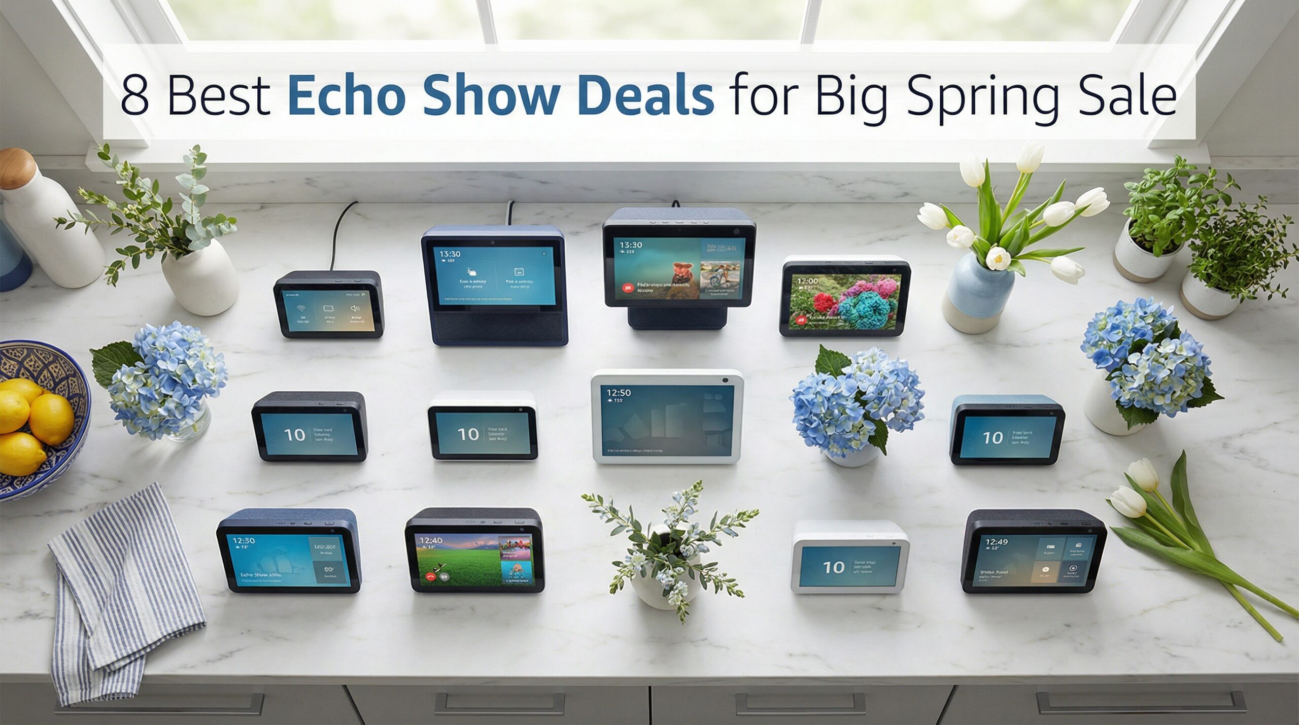 Best Big Spring Sale Echo Show Deals on Amazon