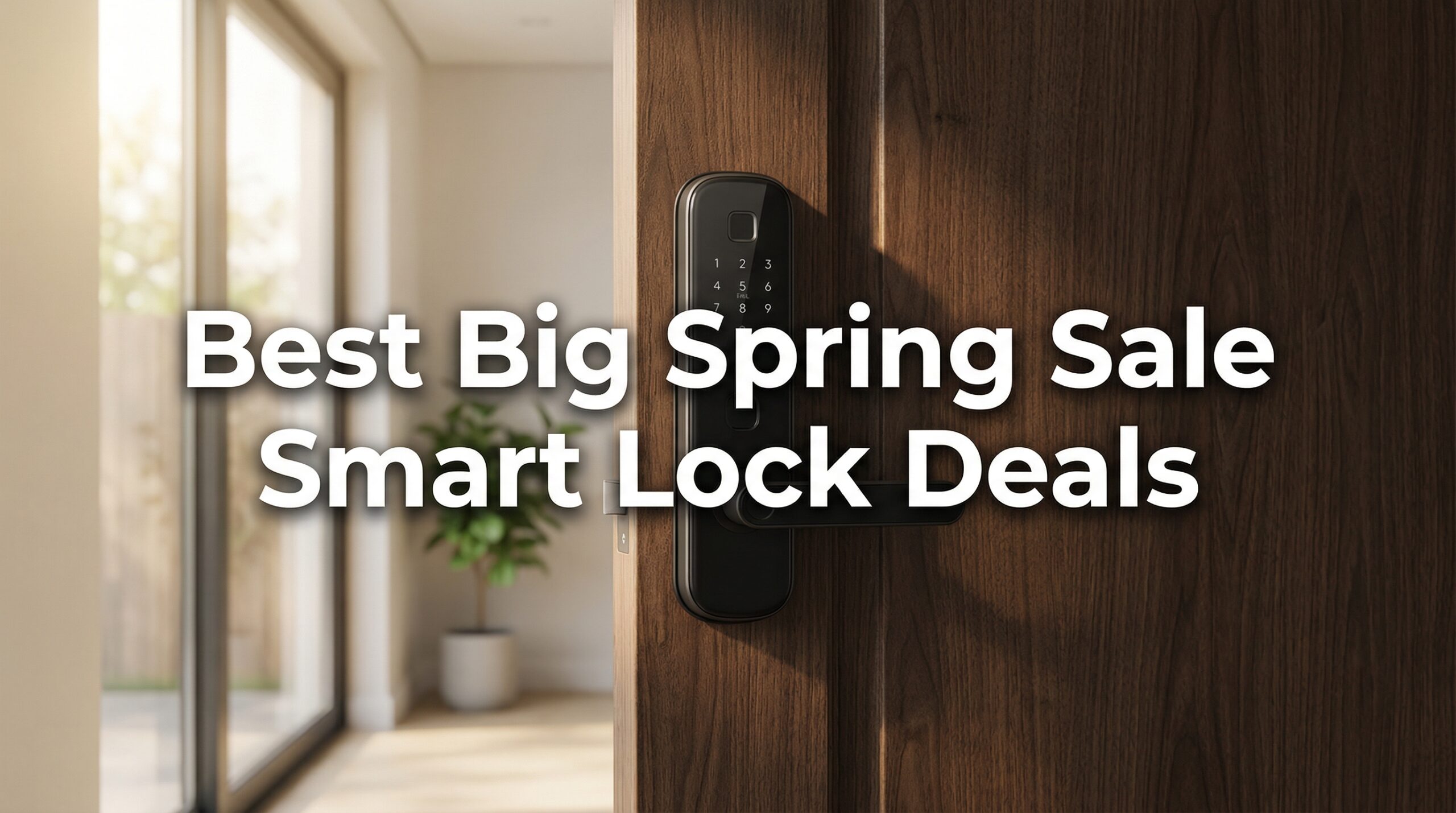 Best Big Spring Sale Smart Lock Deals on Amazon