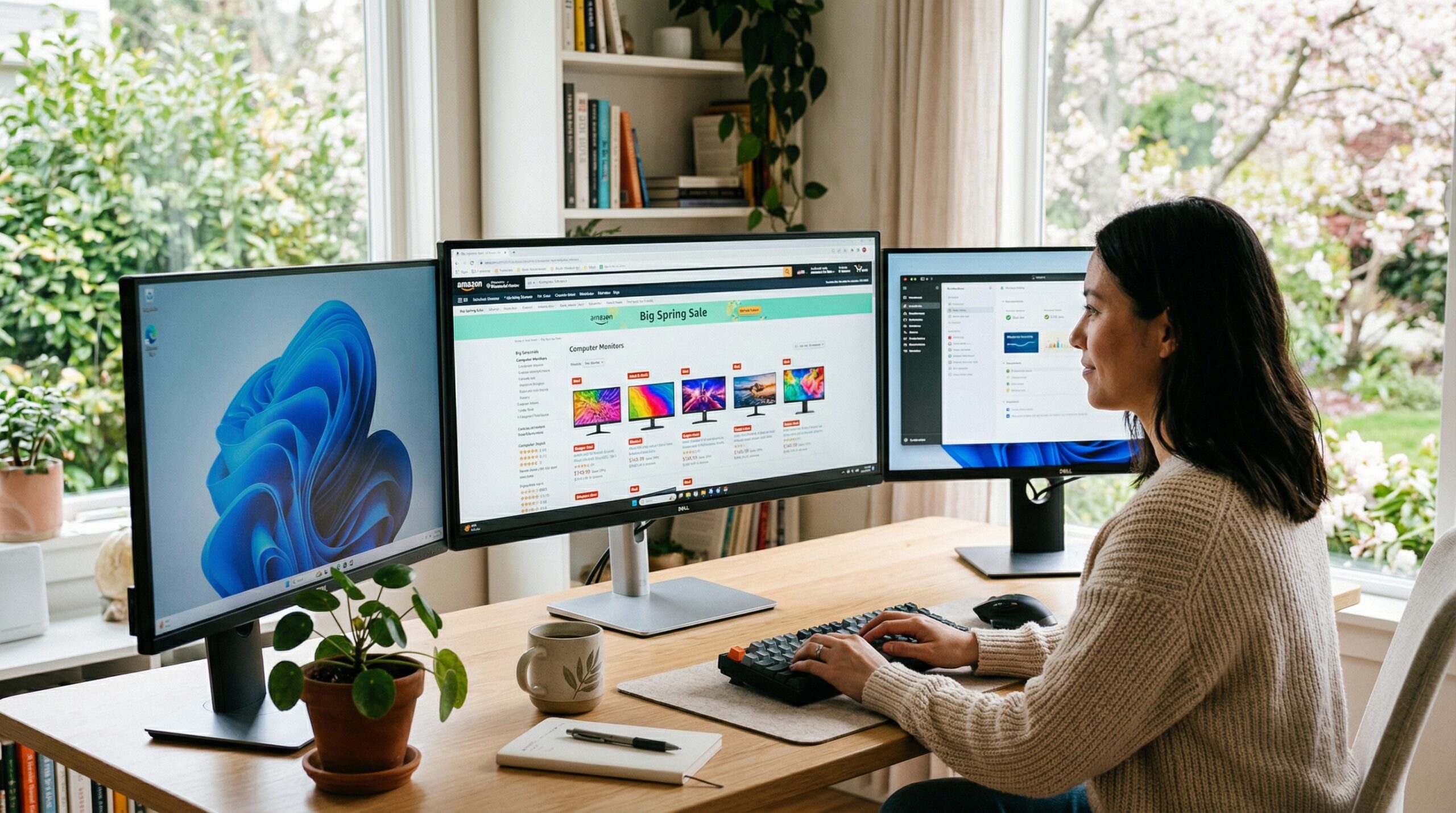 Best Big Spring Sale Computer Monitor Deals on Amazon