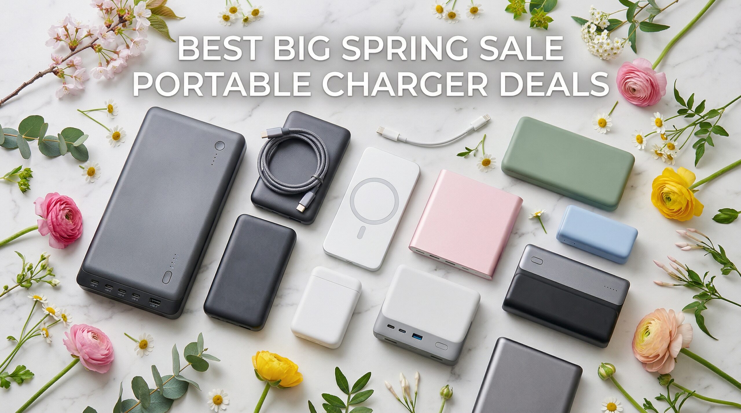 Best Big Spring Sale Portable Charger Deals on Amazon