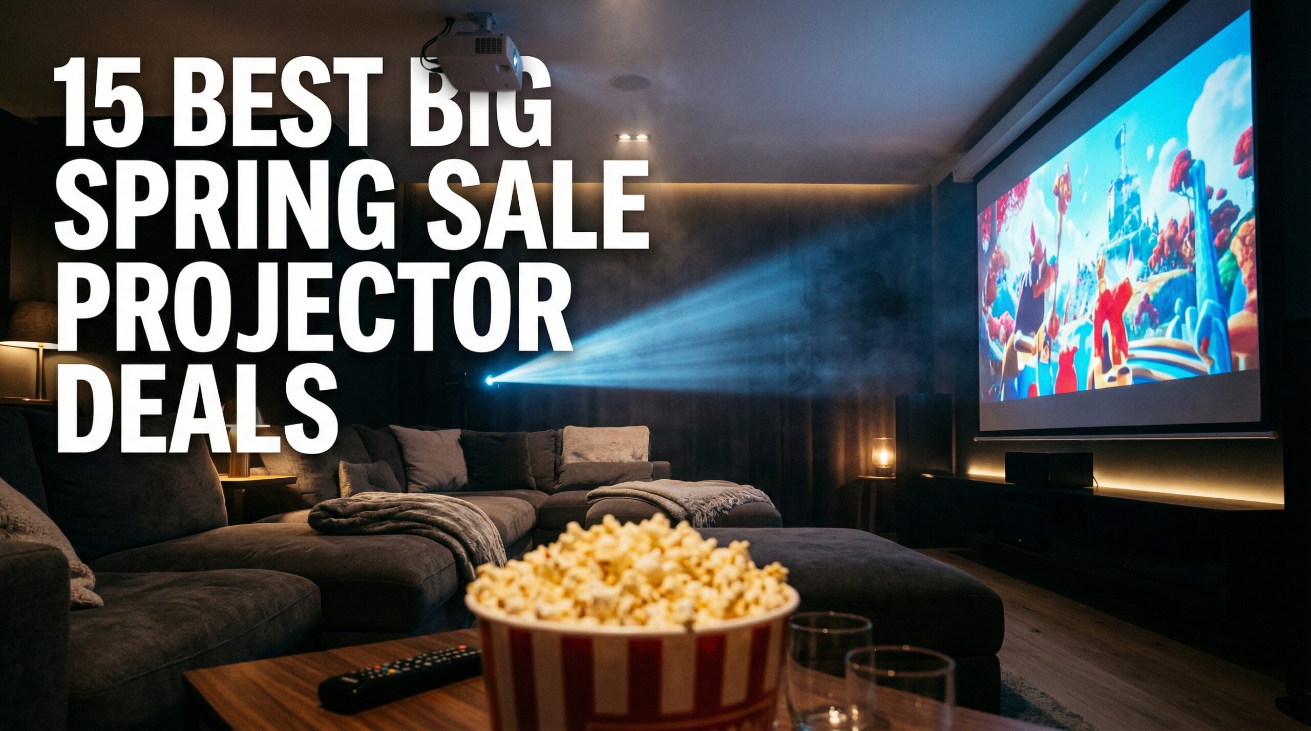 Best Big Spring Sale Projector Deals on Amazon