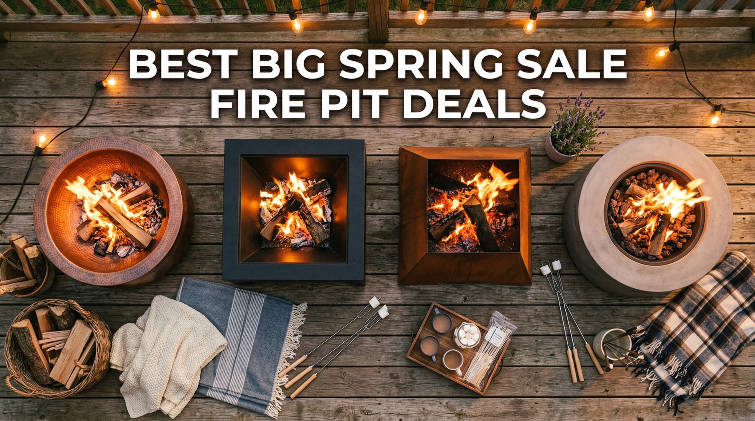 Best Big Spring Sale Fire Pit Deals on Amazon