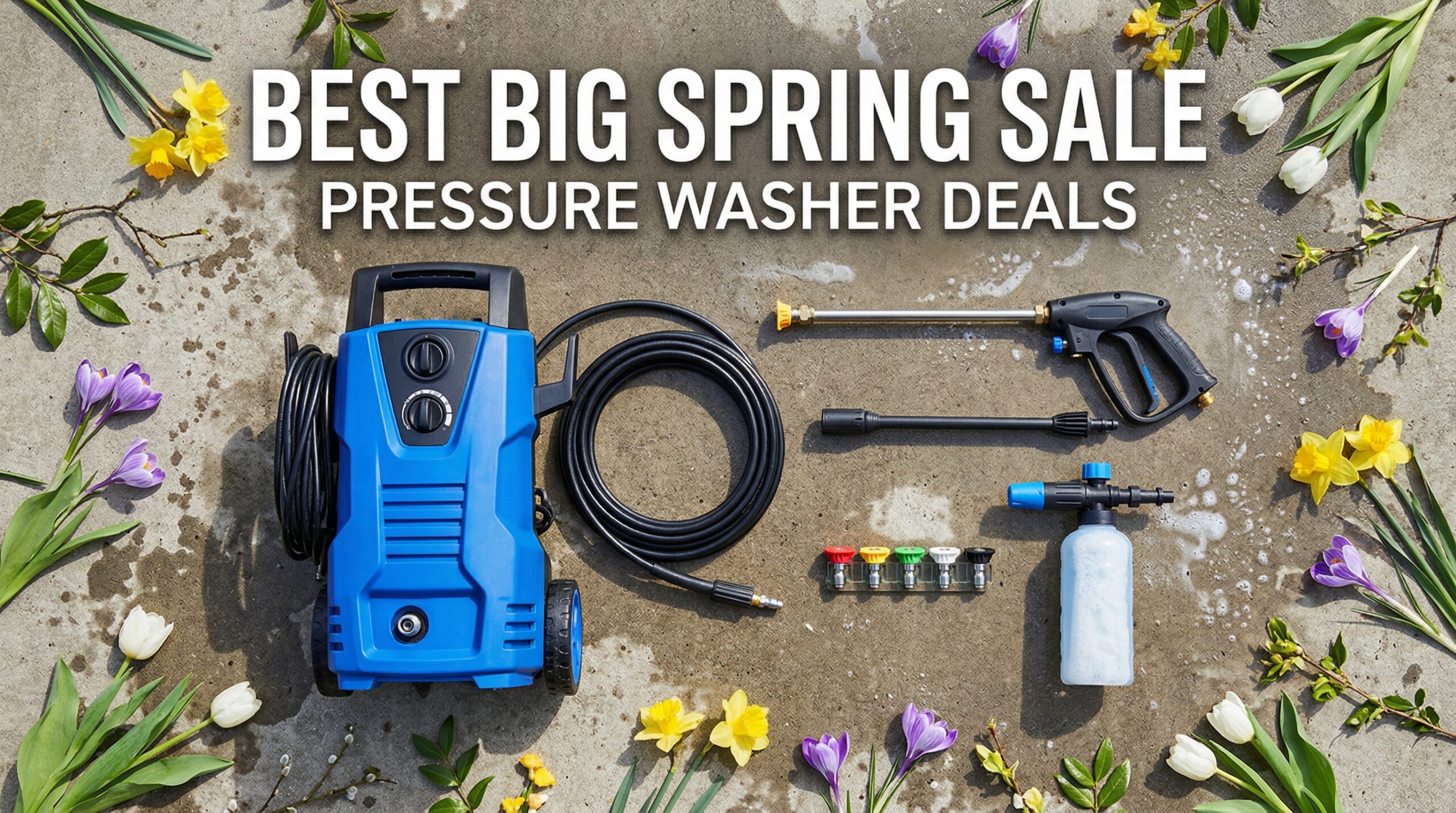 Best Big Spring Sale Pressure Washer Deals on Amazon