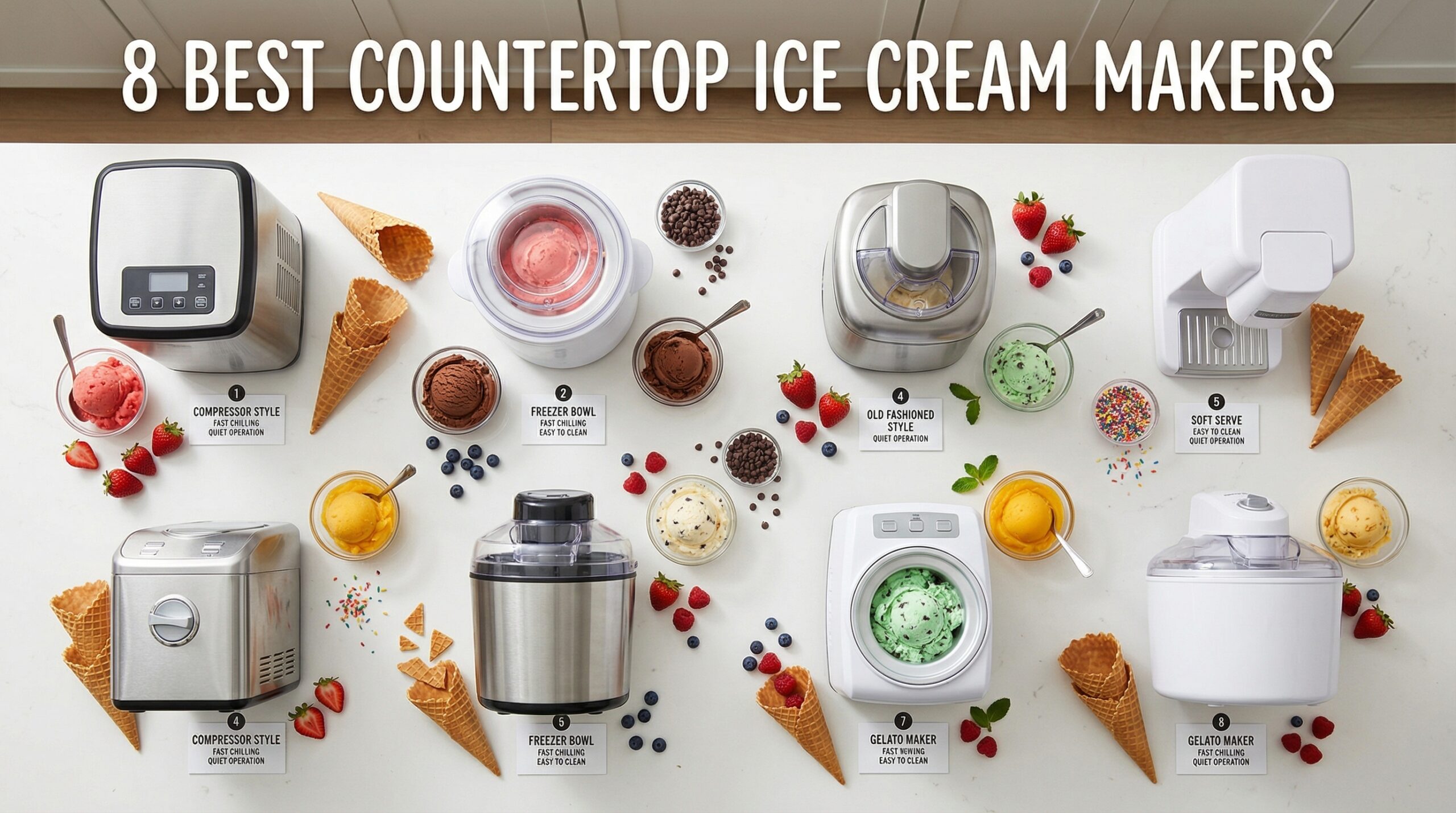 best countertop ice cream makers