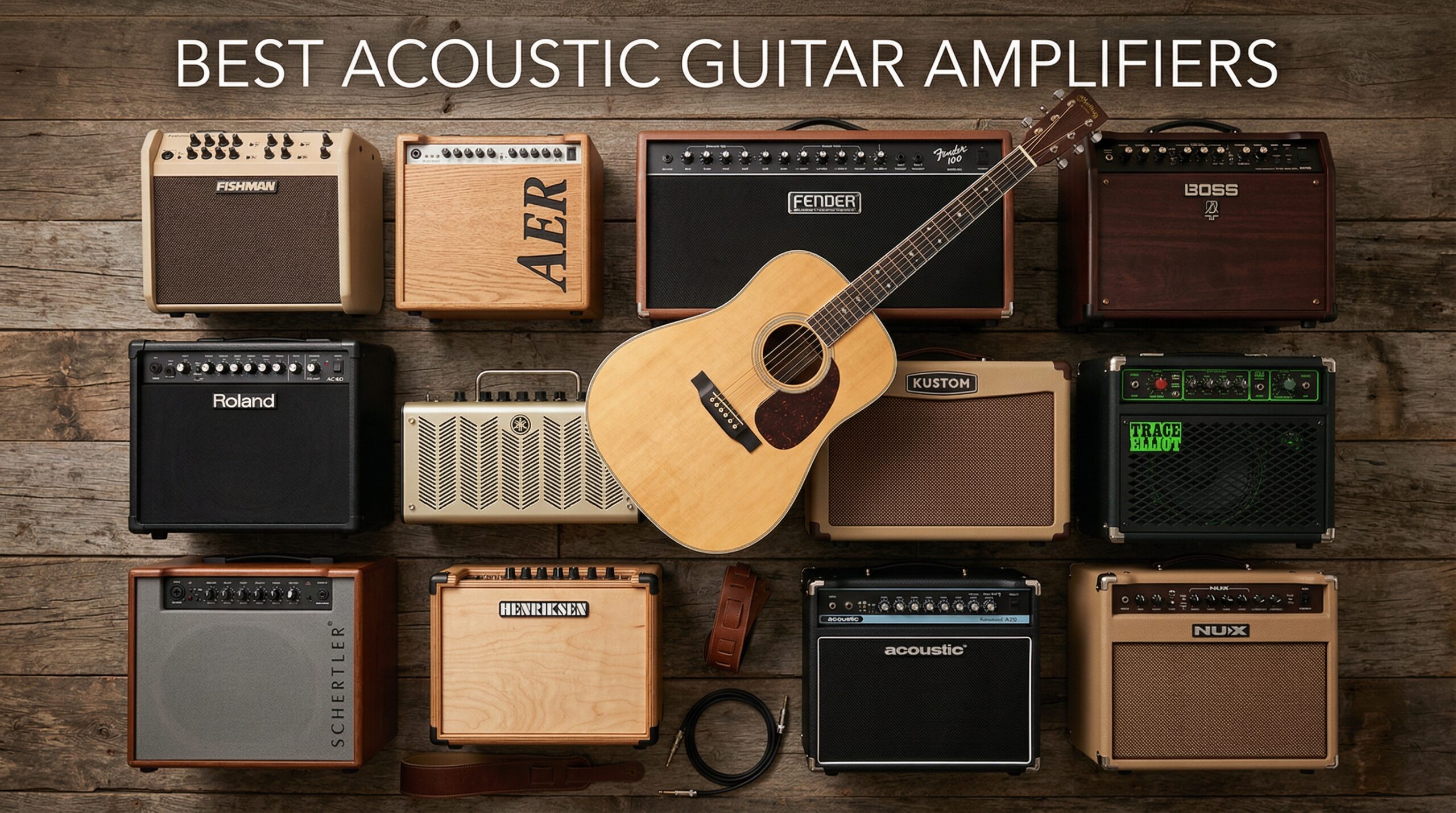 best acoustic guitar amplifiers