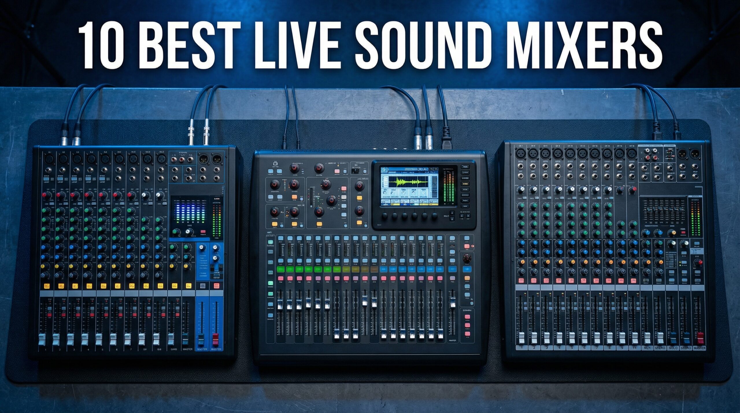 best live sound mixers