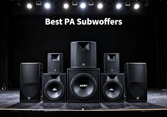 best pa subwoofers
