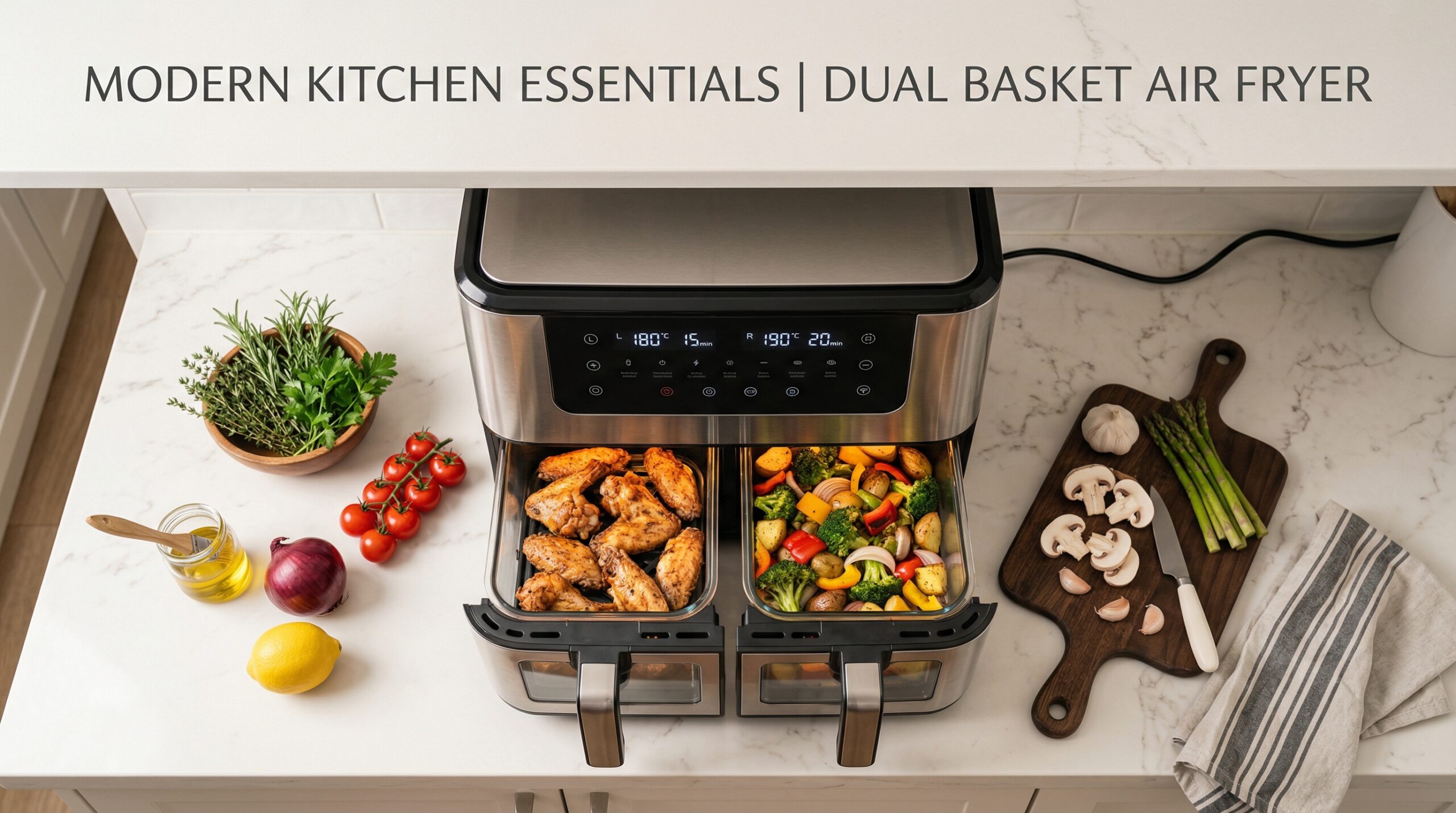 best dual basket air fryers