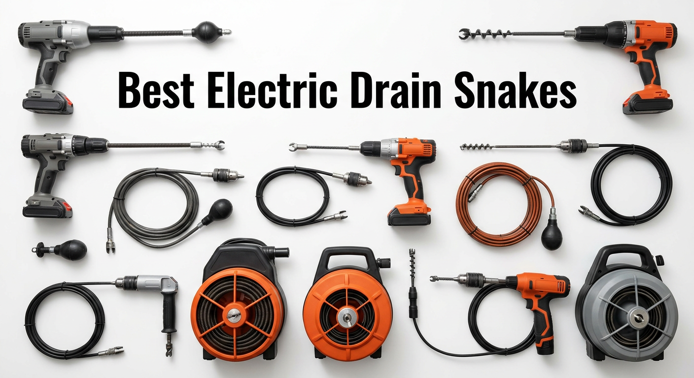 best electric drain snakes