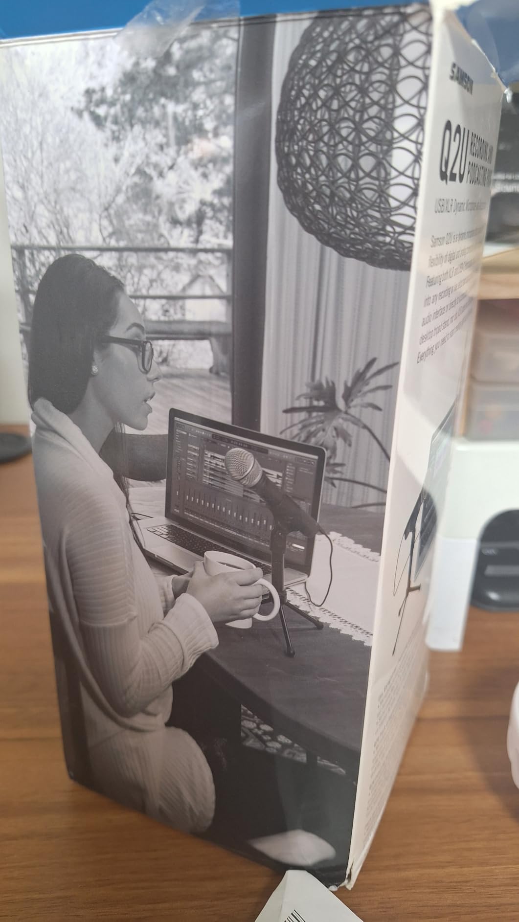 Samson Q2U Dynamic USB-C/XLR Microphone customer photo 2