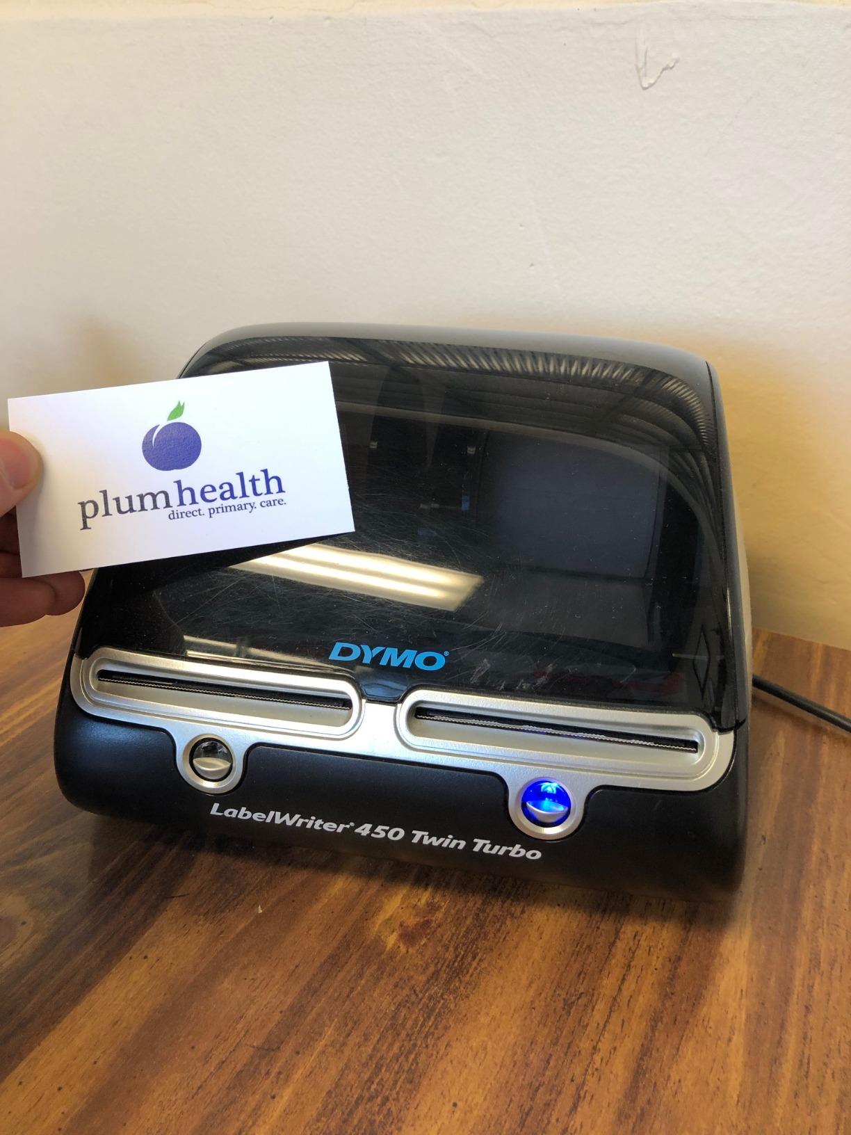 DYMO LabelWriter 450 Twin Turbo, Direct Thermal Printer - Fast Printing, Home & Office Organization, Great for Labeling, Filing, Shipping, Mailing, Barcodes, and More customer photo 2