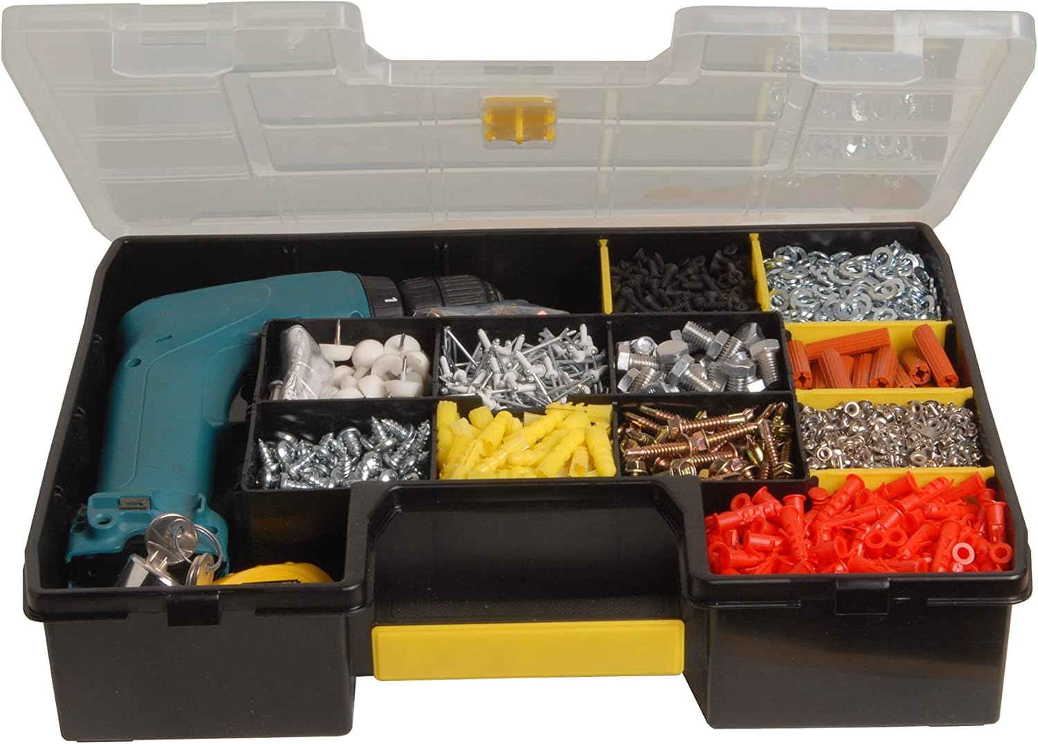 Stanley Sortmaster Organizer, Removable Compartment Hardware Storage Box customer photo 1