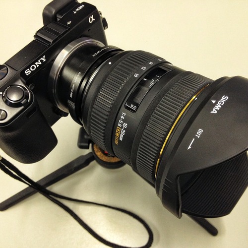 Fotodiox Lens Mount Adapter - Nikon Nikkor F Mount G-Type D/SLR Lens to Sony Alpha E-Mount Mirrorless Camera Body (NikG-SnyE) customer photo 2