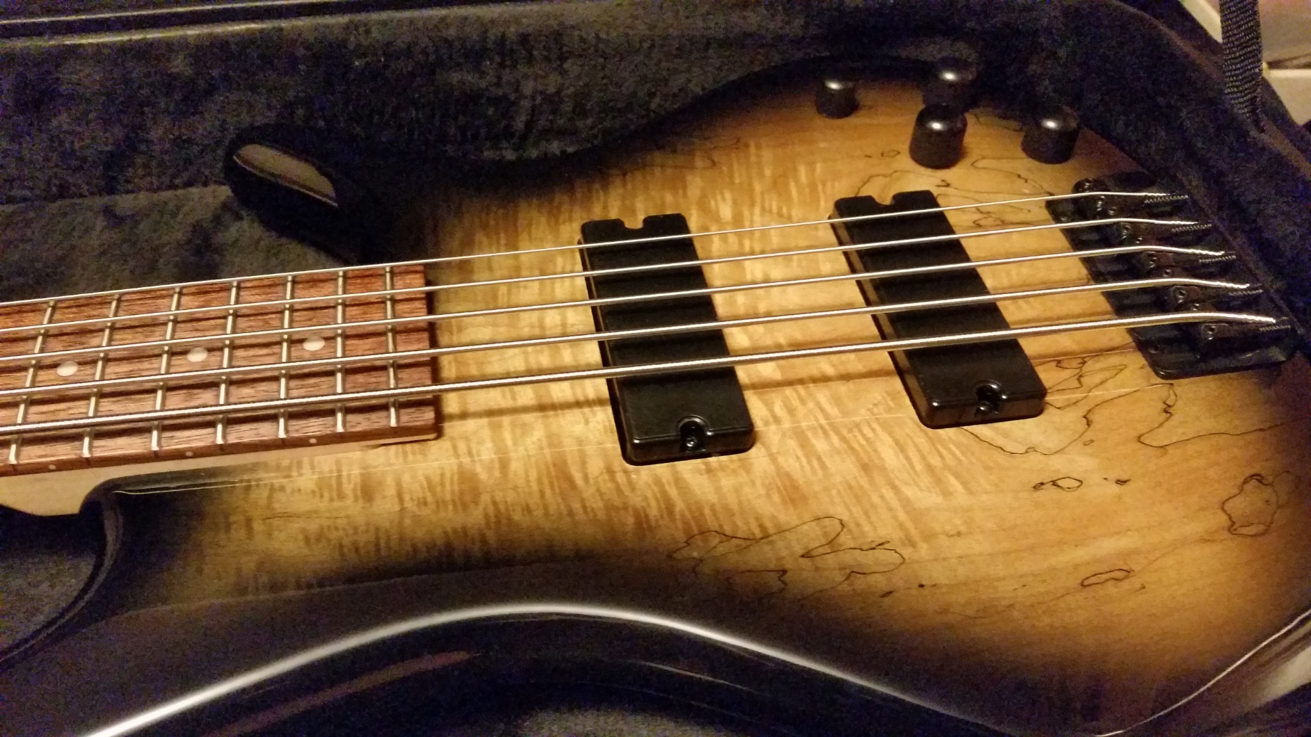 Ibanez Gio SR 5 String Electric Bass - Roadster Orange Metallic customer photo 2