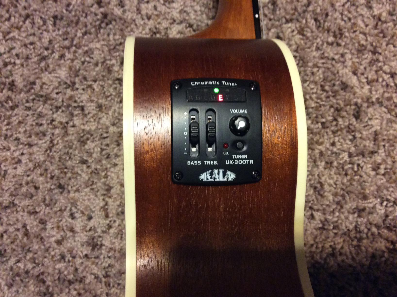 Kala KA-TE Mahogany Tenor Acoustic-Electric Ukulele Bundle customer photo 1