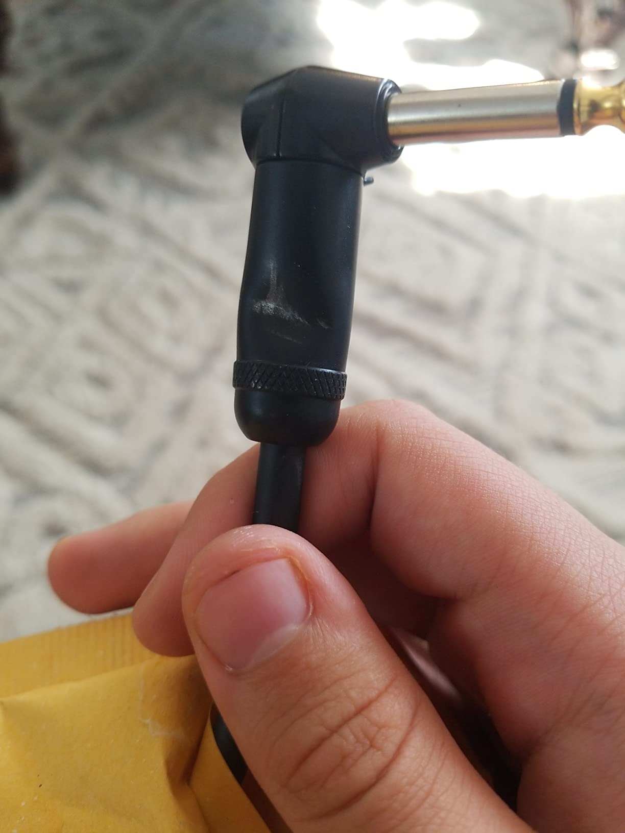 D'Addario American Stage Guitar Cable - Made in the USA - 15 Feet - Straight Ends customer photo 2
