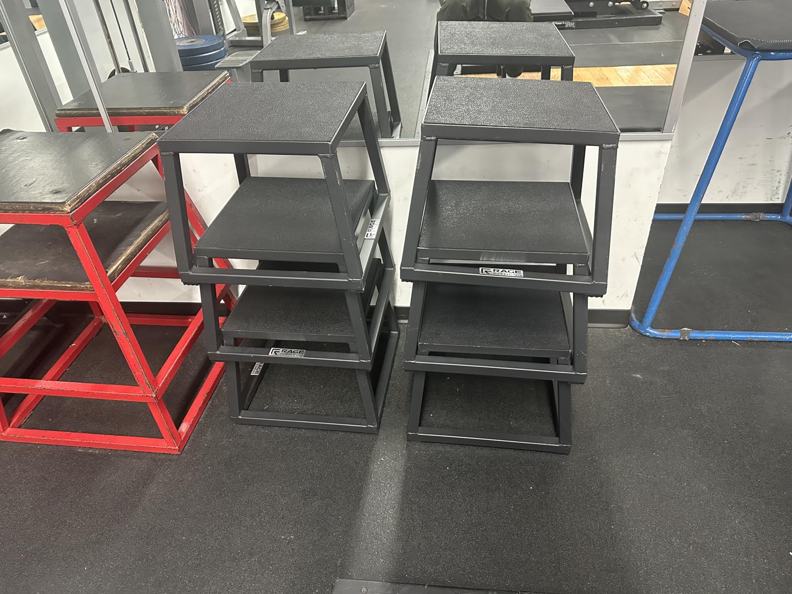 Rage Fitness Steel Plyo Box 12-18-24 Inch High Anti-Slip Pre-Assembled Plyometric Jump Box customer photo 1