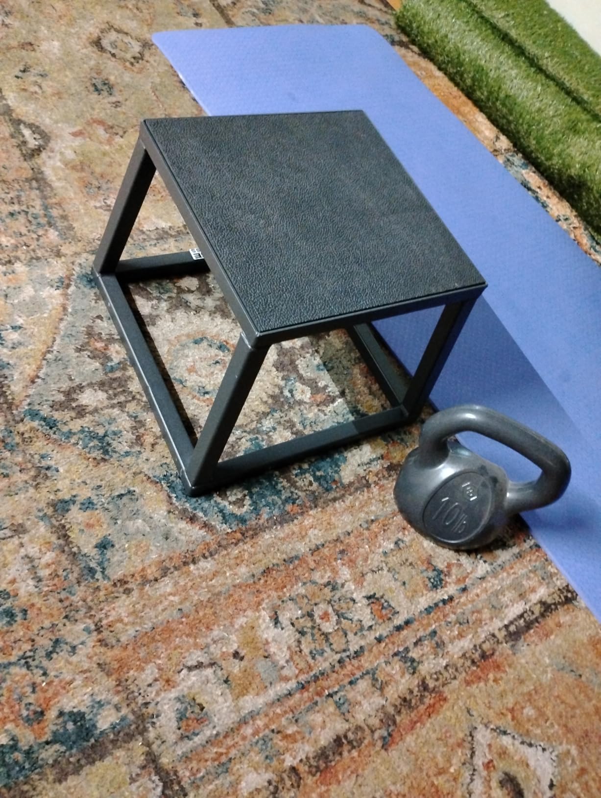Rage Fitness Steel Plyo Box 12-18-24 Inch High Anti-Slip Pre-Assembled Plyometric Jump Box customer photo 2
