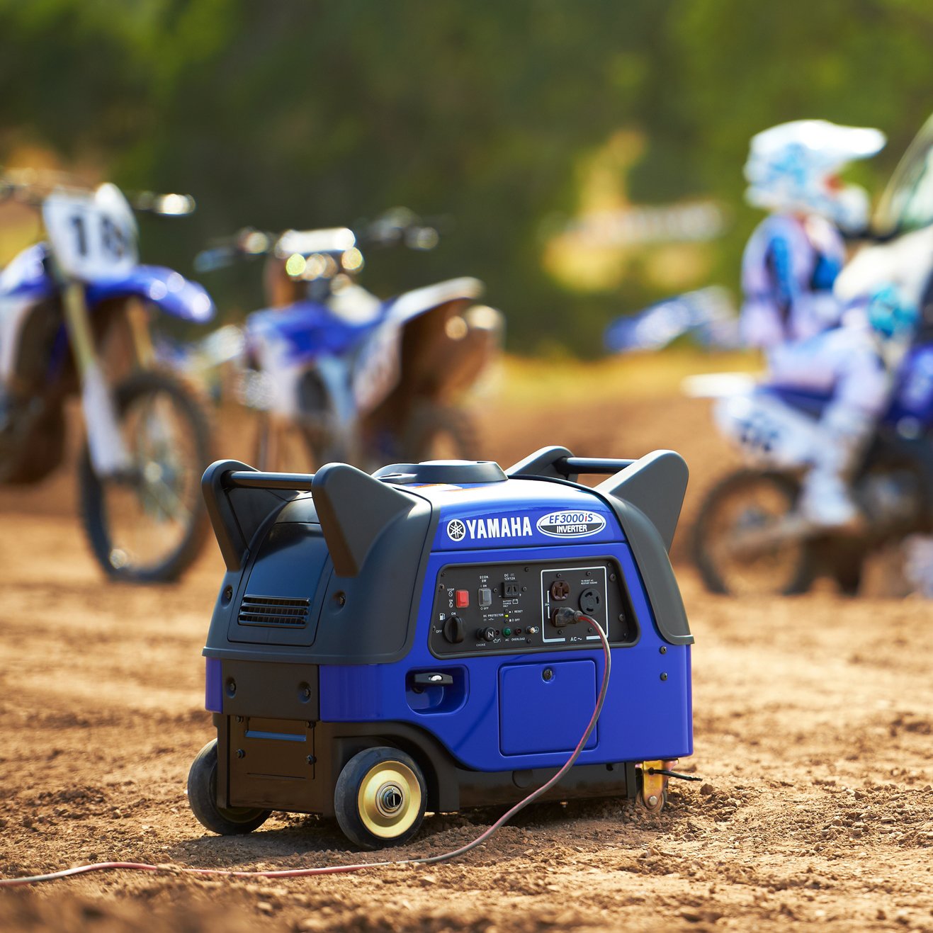 Yamaha EF3000iS 2800 Running Watts 3000 Starting Watts Gas Powered Portable Inverter customer photo 1