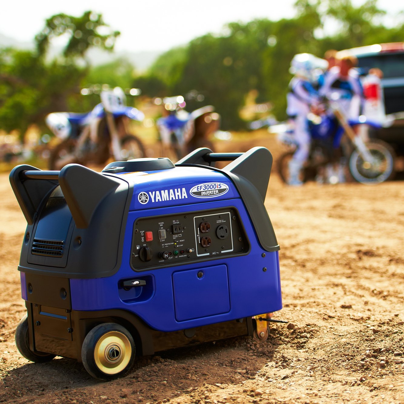 Yamaha EF3000iS 2800 Running Watts 3000 Starting Watts Gas Powered Portable Inverter customer photo 2