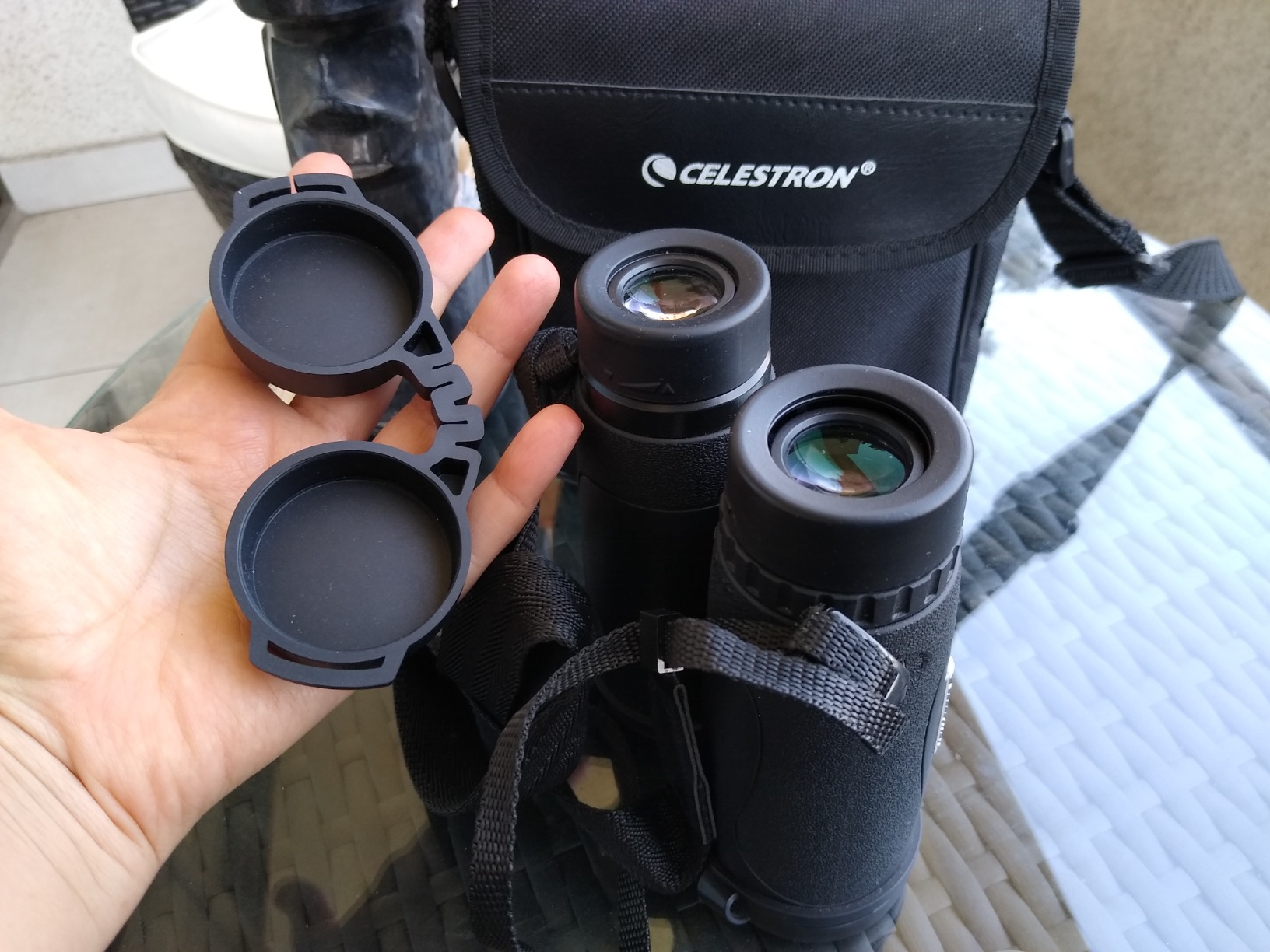 Celestron Nature DX ED 8x42 Premium Binoculars - Extra-Low Dispersion Objective Lenses - Outdoor and Birding Binocular - Fully Multi-Coated with BaK-4 Prisms customer photo 1