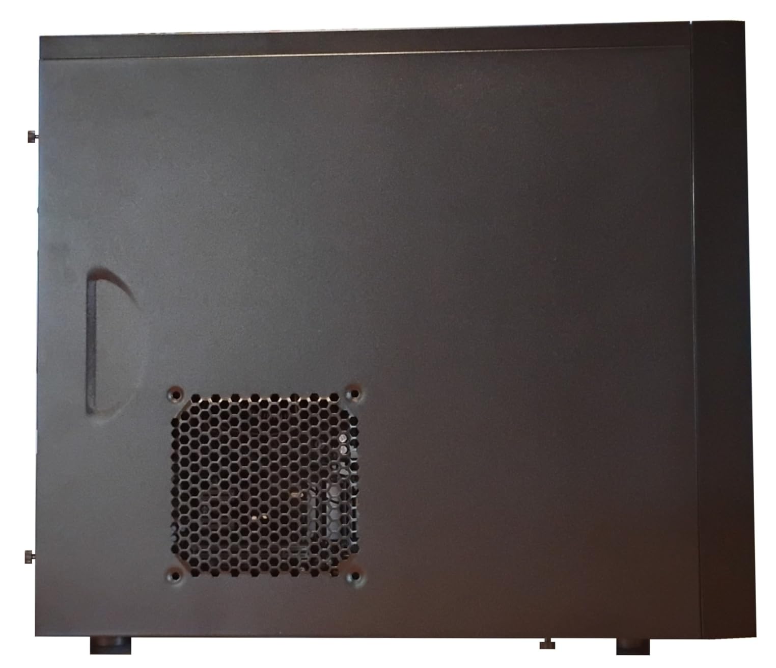 Fractal Design Core 1100 - Mini Tower Computer Case - mATX - High Airflow and Cooling - 1x 120mm Silent Fan Included - Brushed Aluminium - Black customer photo 1