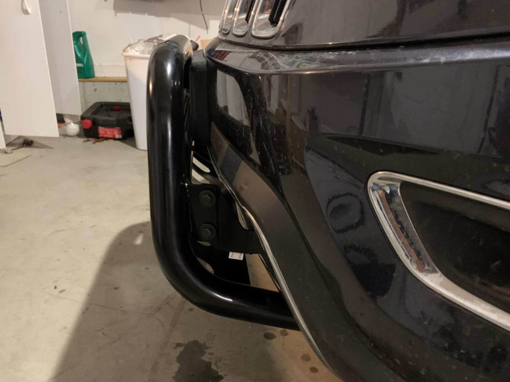 TAC Bull Bar Fit 2011-2021 Grand Cherokee (Include 22 WK & Exclude Limited X, SRT, Summit, Trackhawk, L Model, High Altitude, 80th Anniversary)|2011-2013 Durango Gloss Black customer photo 2