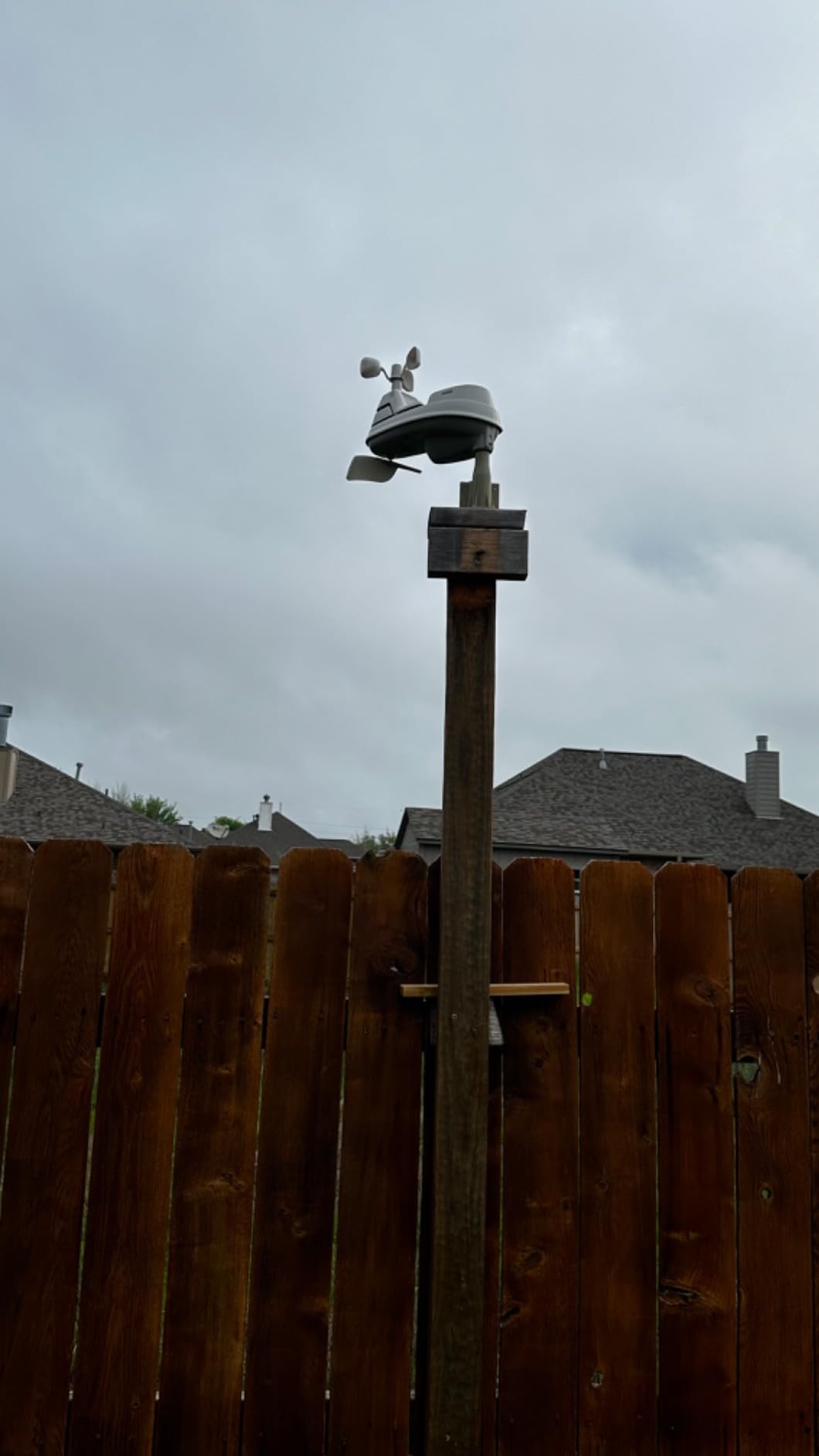 AcuRite Iris PRO+ (5-in-1) Weather Sensor with Rain Gauge, Wind Speed, Wind Direction, Temperature and Humidity (06014M) customer photo 2