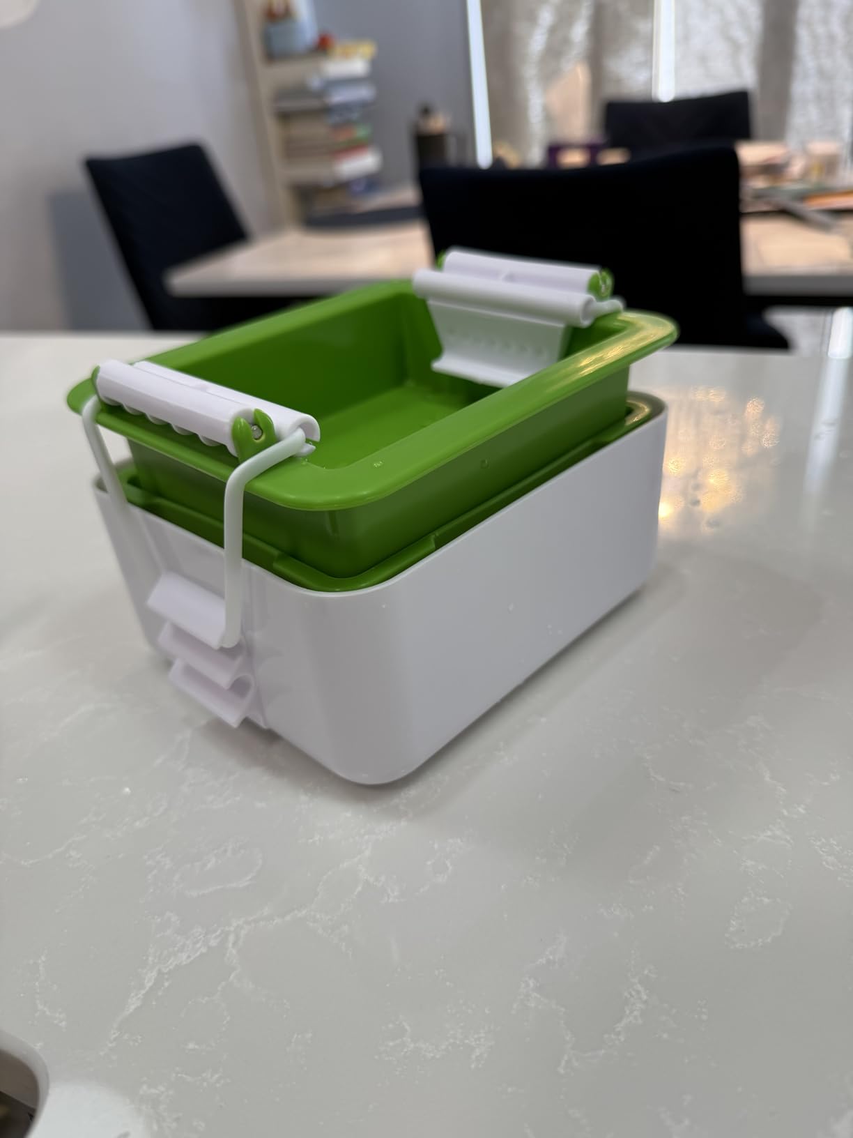 Tofuture Tofu Press - The Original and Best Tofu Press. Easily And Quickly Remove Water from Tofu to Improve the Flavor and give Perfect Texture Everytime customer photo 1
