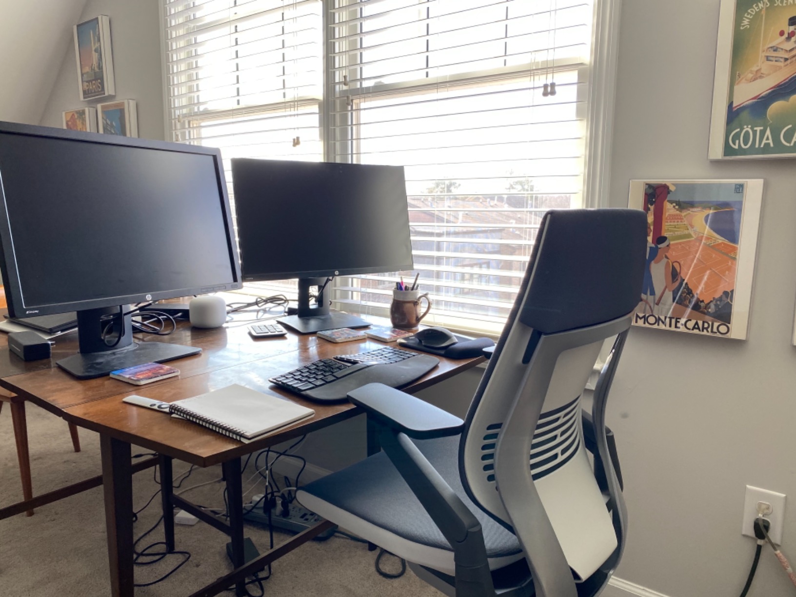 Steelcase Gesture Office Chair - Ergonomic Work Chair with 360-Degree Arms - Graphite Gray Fabric customer photo 1