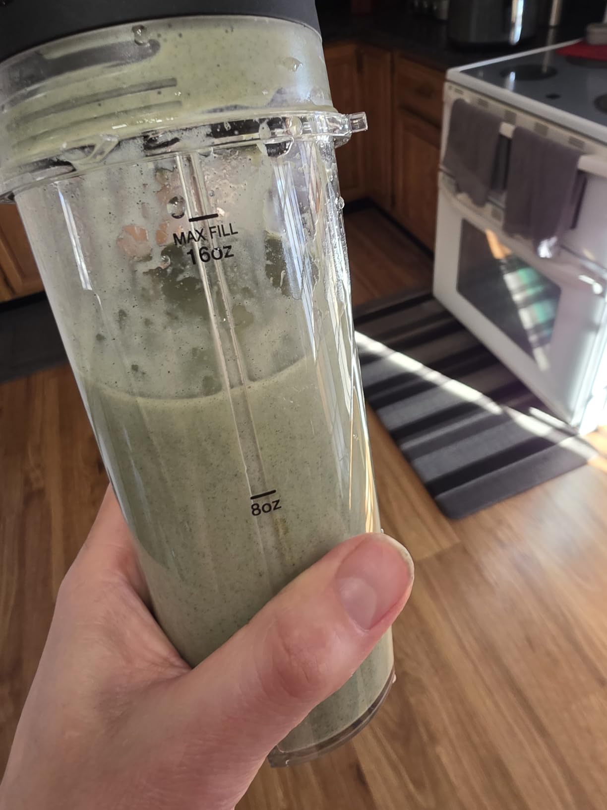 Ninja Fit Compact Personal Blender | 700-Watt | (2) 16-oz. To-Go Cups with Spout Lids | QB3001SS customer photo 1