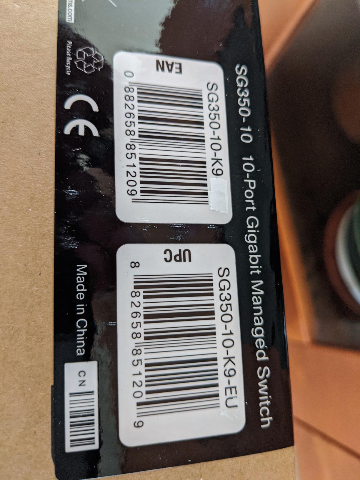 Cisco SG350-10P Managed Switch with 10 Gigabit Ethernet Ports with 8 Gigabit Ethernet RJ45 Ports and 2 Gigabit Ethernet Combo SFP Plus 62W PoE customer photo 1