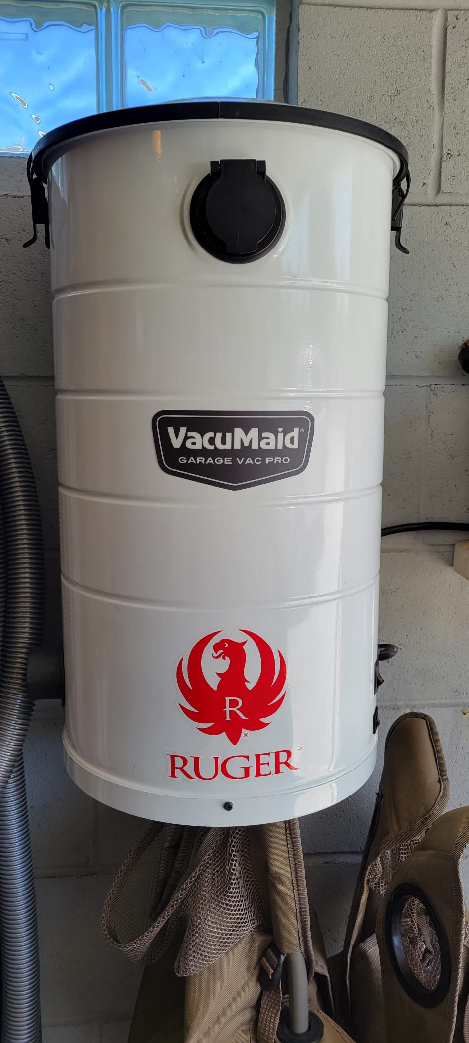 VacuMaid GV50WPRO Professional Wall Mounted Utility and Garage Vacuum with 50 ft Hose and Tools customer photo 1
