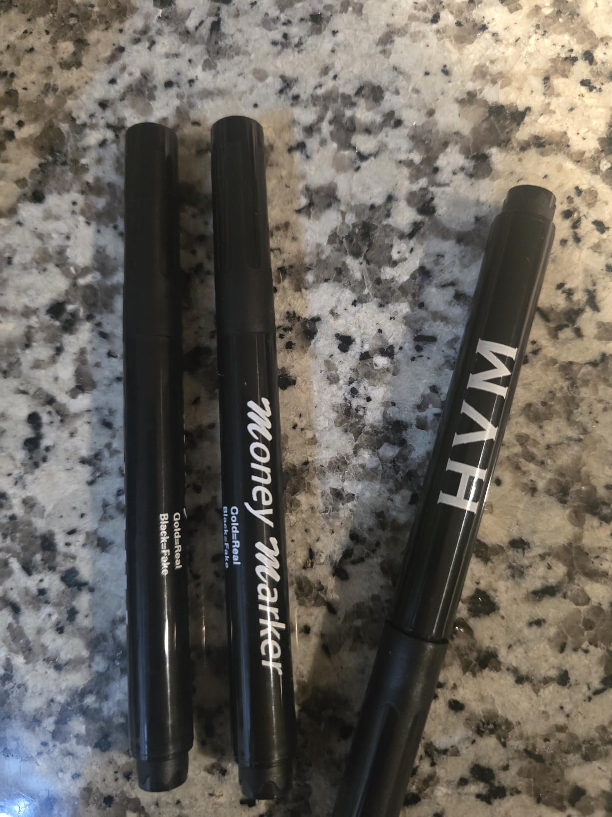 HVM Counterfeit Money Detector Pen (5 Counterfeit Pens) - Money Marker Bill Detector Pen with Upgraded Chisel Tip - Detect Fake Bills, Universal False Currency Checker Pack customer photo 1