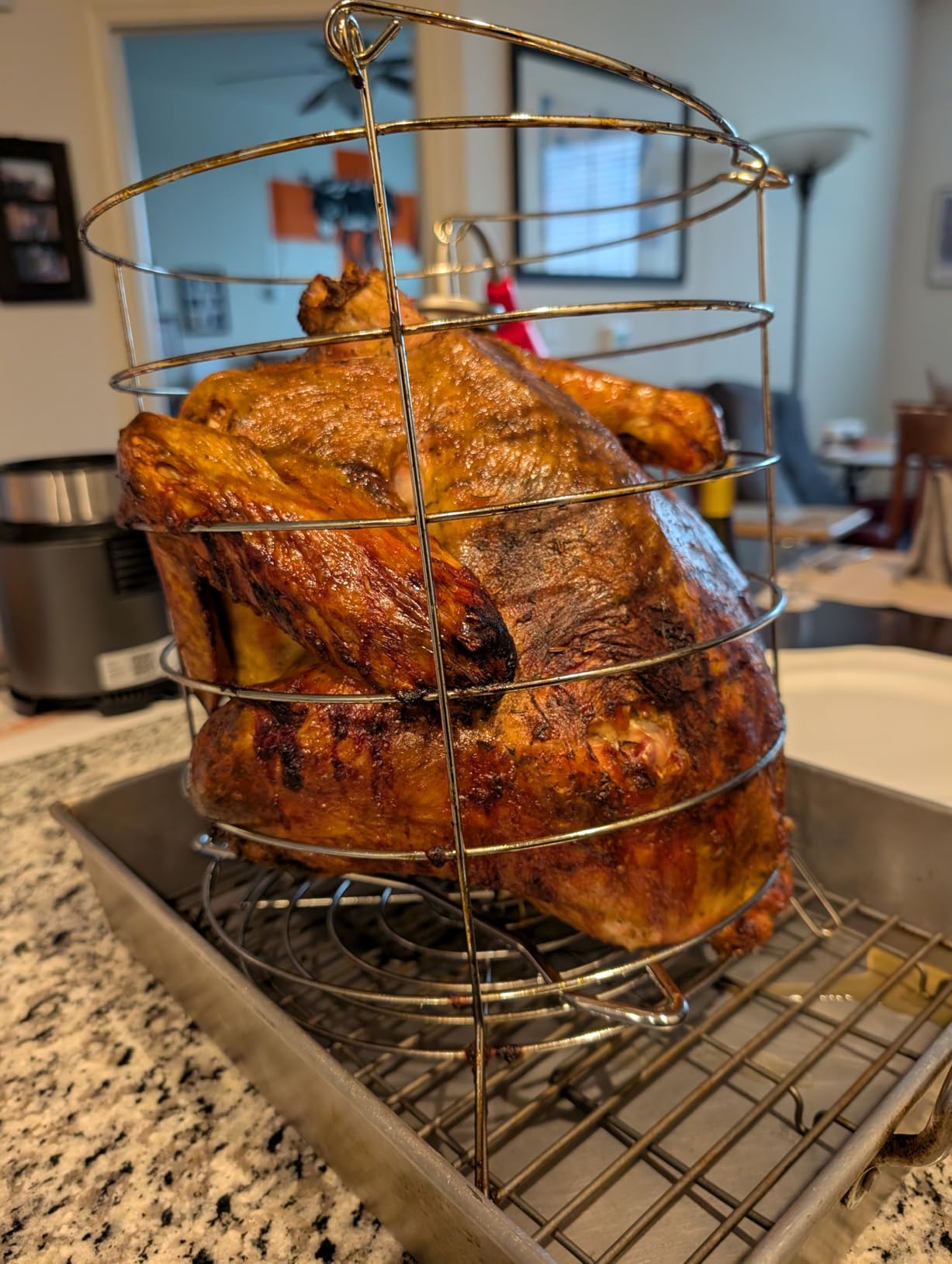 Char-Broil The Big Easy TRU-Infrared Cooking Technology Propane Gas Stainless Steel Oil-Less Turkey Fryer, Black - 17102065 customer photo 2