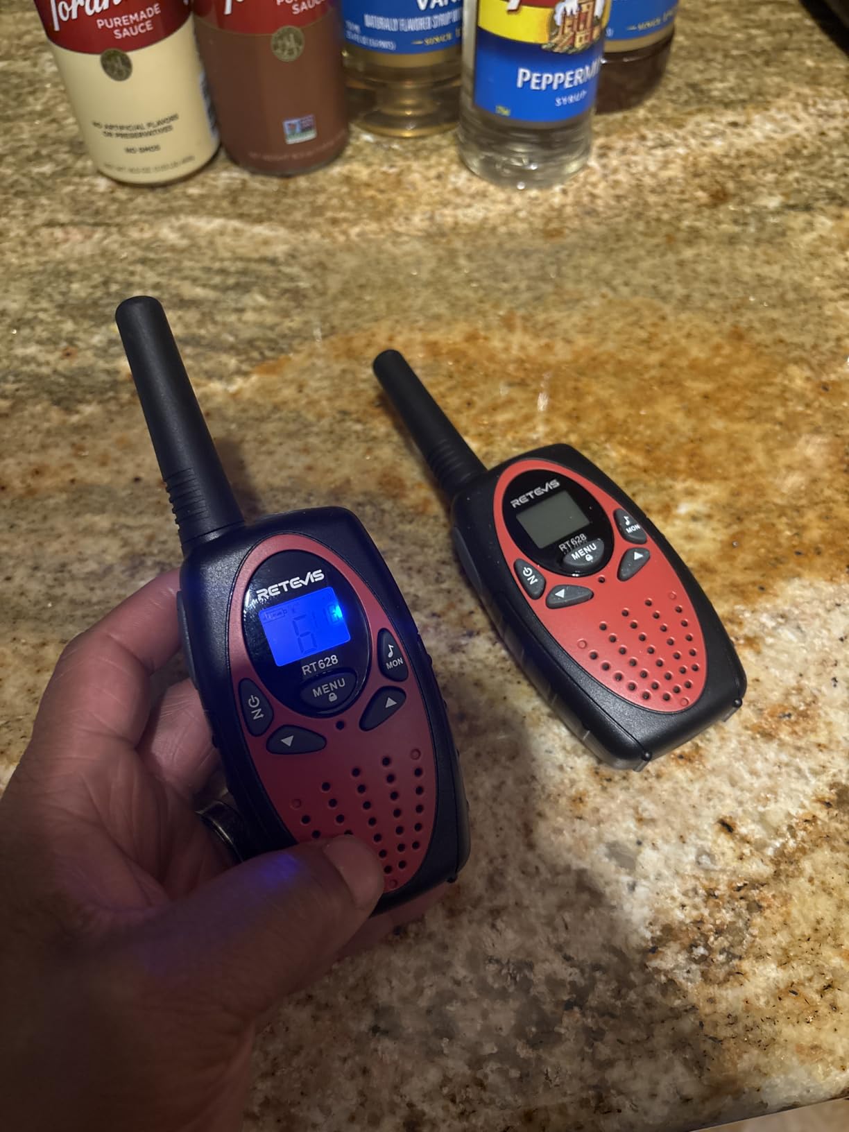 Retevis RT628 Kids Walkie Talkies, Army Toys for 6-12 Year Old Boys Girls, FRS Walky Talky with Key Lock, Gift for Outdoor Adventure Camping Hunt Trip customer photo 1