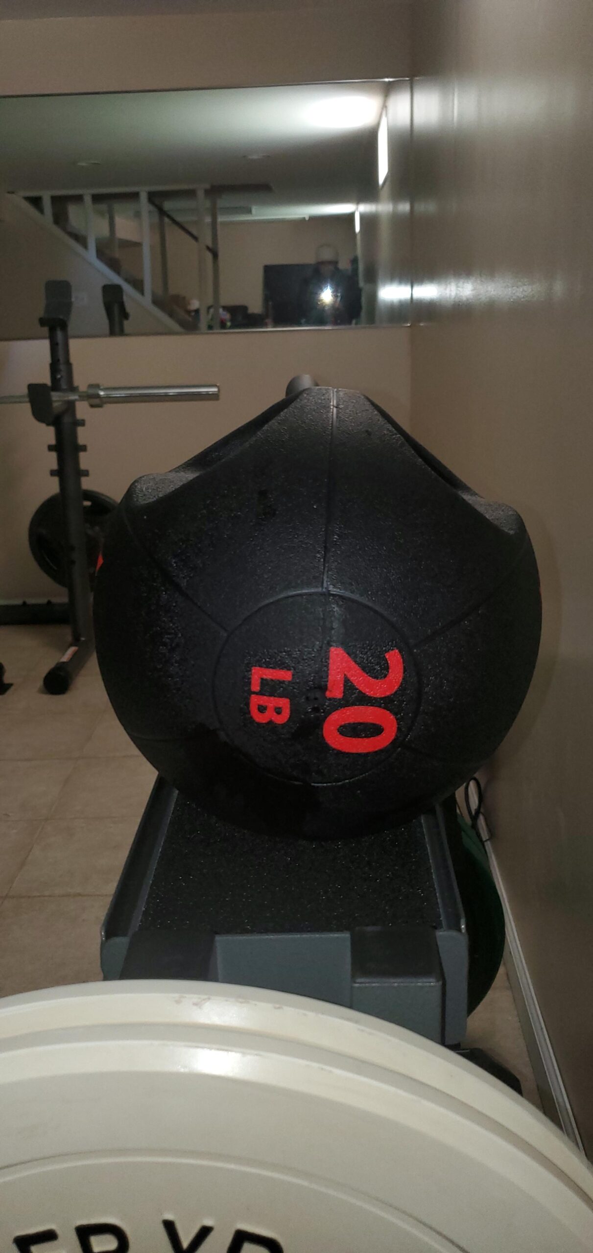 ZELUS Medicine Ball with Dual Grip | 10/20 lbs Exercise Ball | Weight Ball with Handles customer photo 2