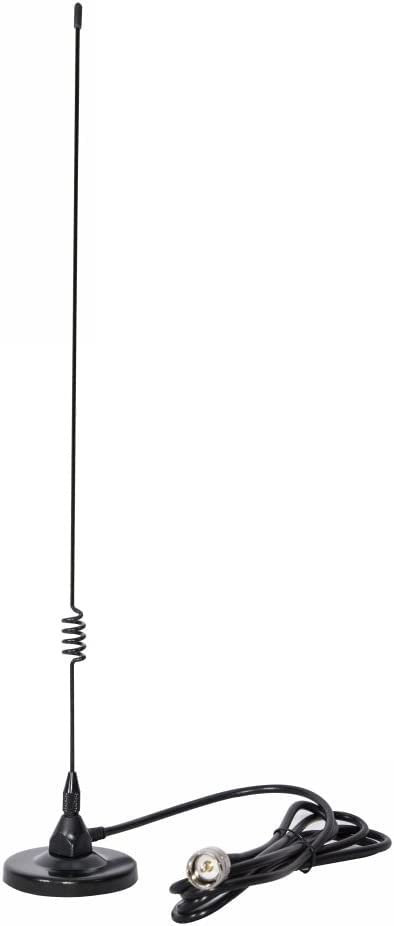 Dualband Antenna 2meter 70cm Mobile VHF/UHF Ham Radio (137-149, 437-480 Mhz) Mag Mount Magnet Base PL-259 Connector, 10 Ft RG58 Cable customer photo 1