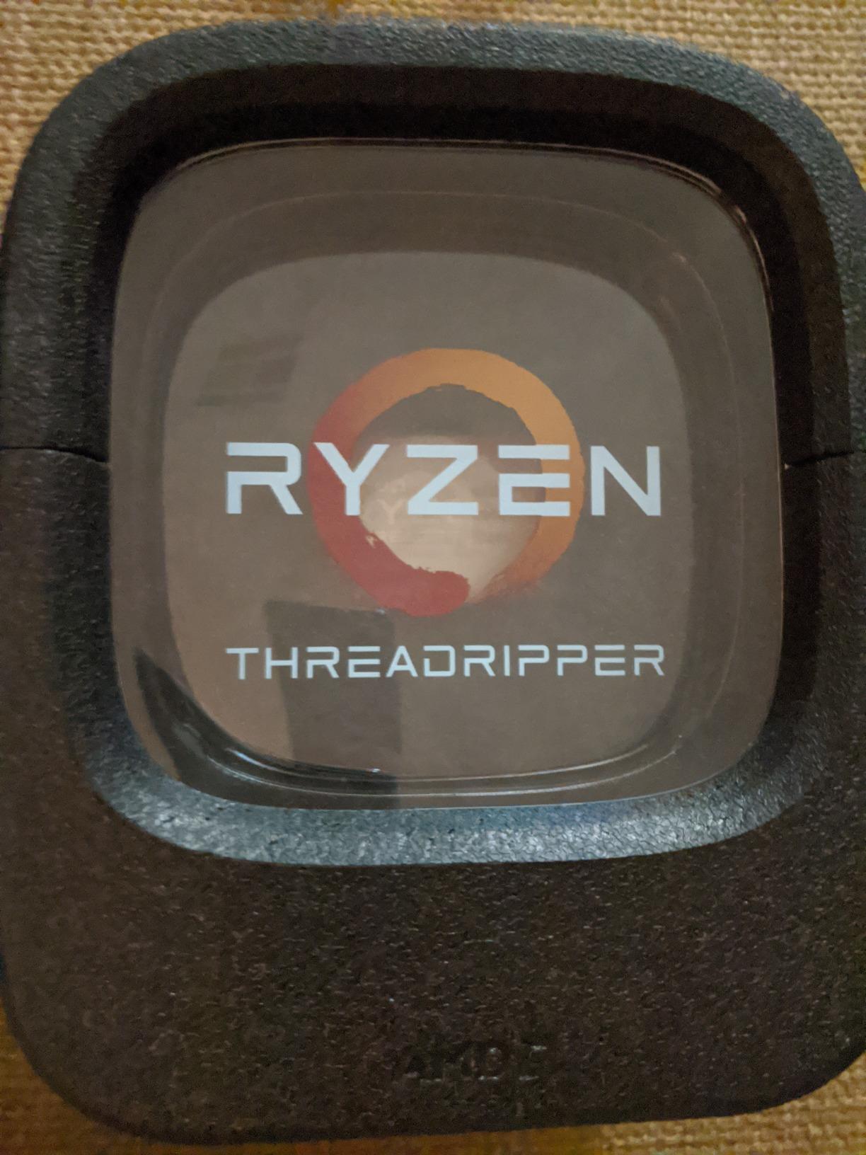 AMD Ryzen Threadripper 1920X (12-Core/24-Thread) Desktop Processor customer photo 1