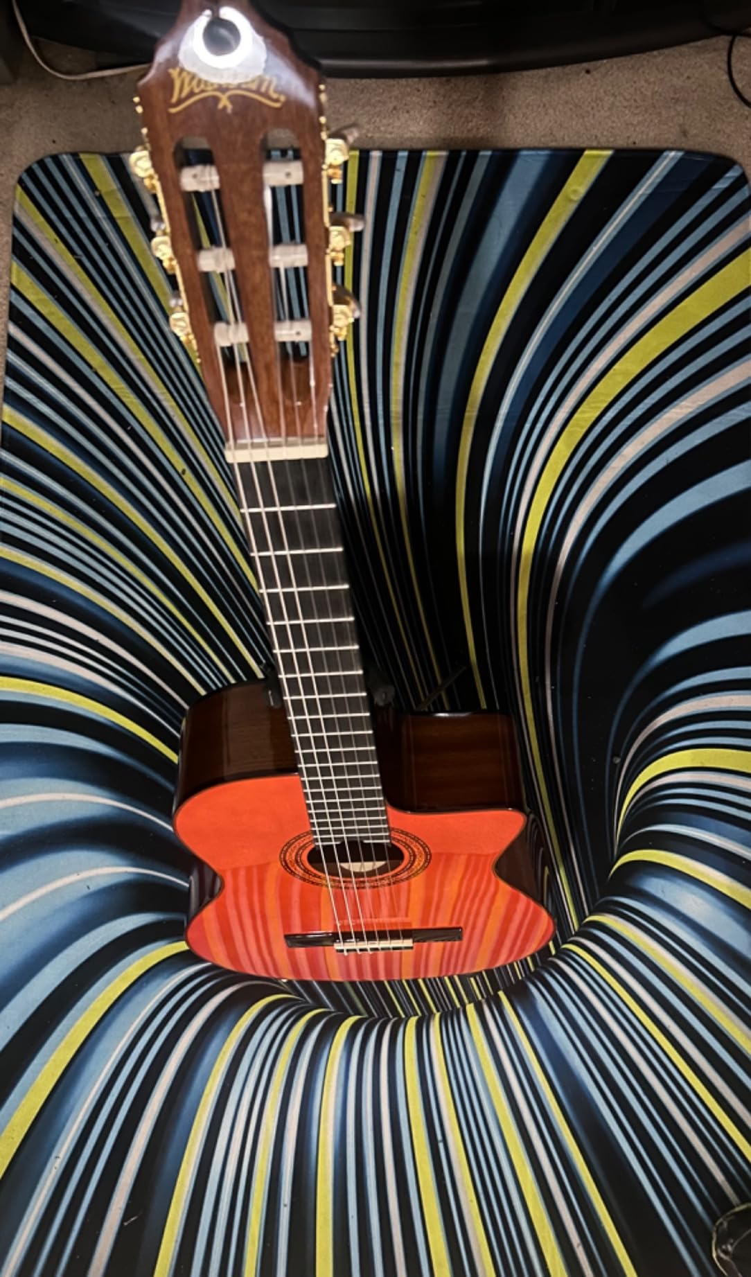 Washburn Classical C5CE Cutaway, Acoustic Electric Guitar customer photo 1