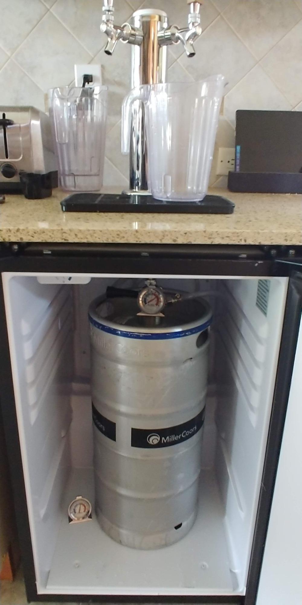 Danby DKC054A1BSLDB 5.4 Cu.Ft. Kegerator, Auto Defrost and Mechanical Thermostat, Single Tap customer photo 1
