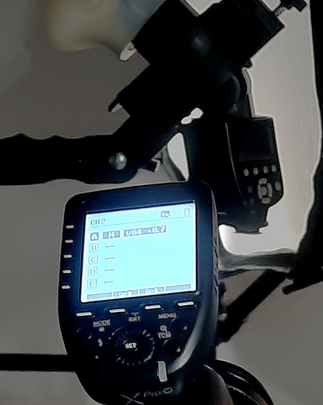 Godox XproC Xpro-C TTL Wireless Flash Trigger for Canon, 1/8000s HSS TTL-Convert-Manual Function Large Screen Slanted Design 5 Dedicated Group Buttons 11 Customizable Functions (XProC for Canon) customer photo 1