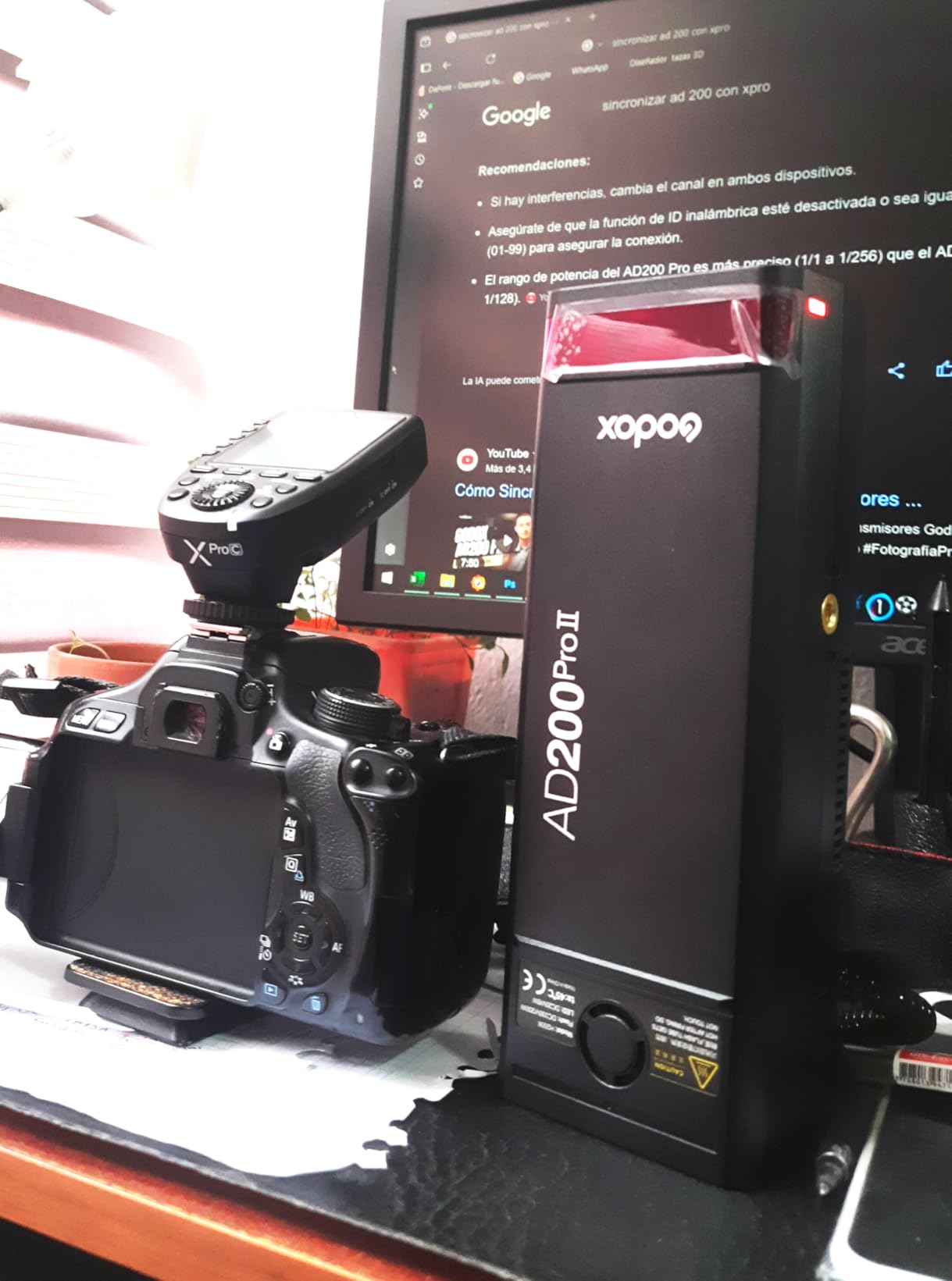Godox XproC Xpro-C TTL Wireless Flash Trigger for Canon, 1/8000s HSS TTL-Convert-Manual Function Large Screen Slanted Design 5 Dedicated Group Buttons 11 Customizable Functions (XProC for Canon) customer photo 2