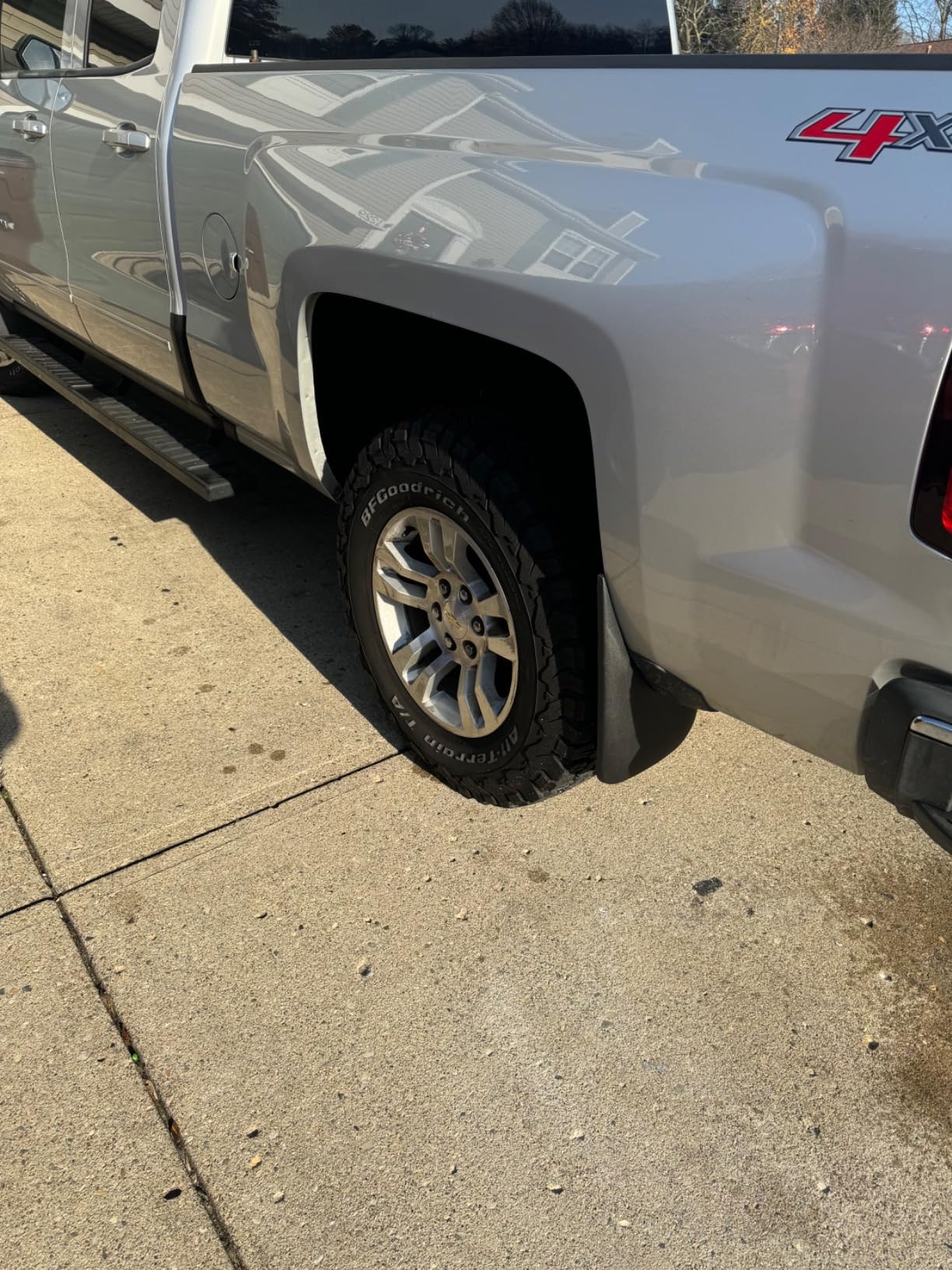 A-Premium Mud Flaps Compatible with Chevrolet Silverado 1500 3500 2500 HD 3500 HD 2014-2018, No Drilling Required Mud Guards with Hardware Accessories, Set of 4 Front and Rear customer photo 1