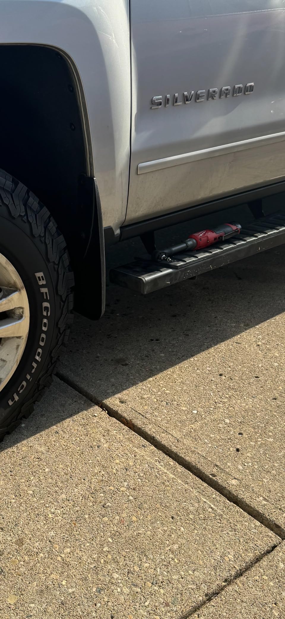 A-Premium Mud Flaps Compatible with Chevrolet Silverado 1500 3500 2500 HD 3500 HD 2014-2018, No Drilling Required Mud Guards with Hardware Accessories, Set of 4 Front and Rear customer photo 2