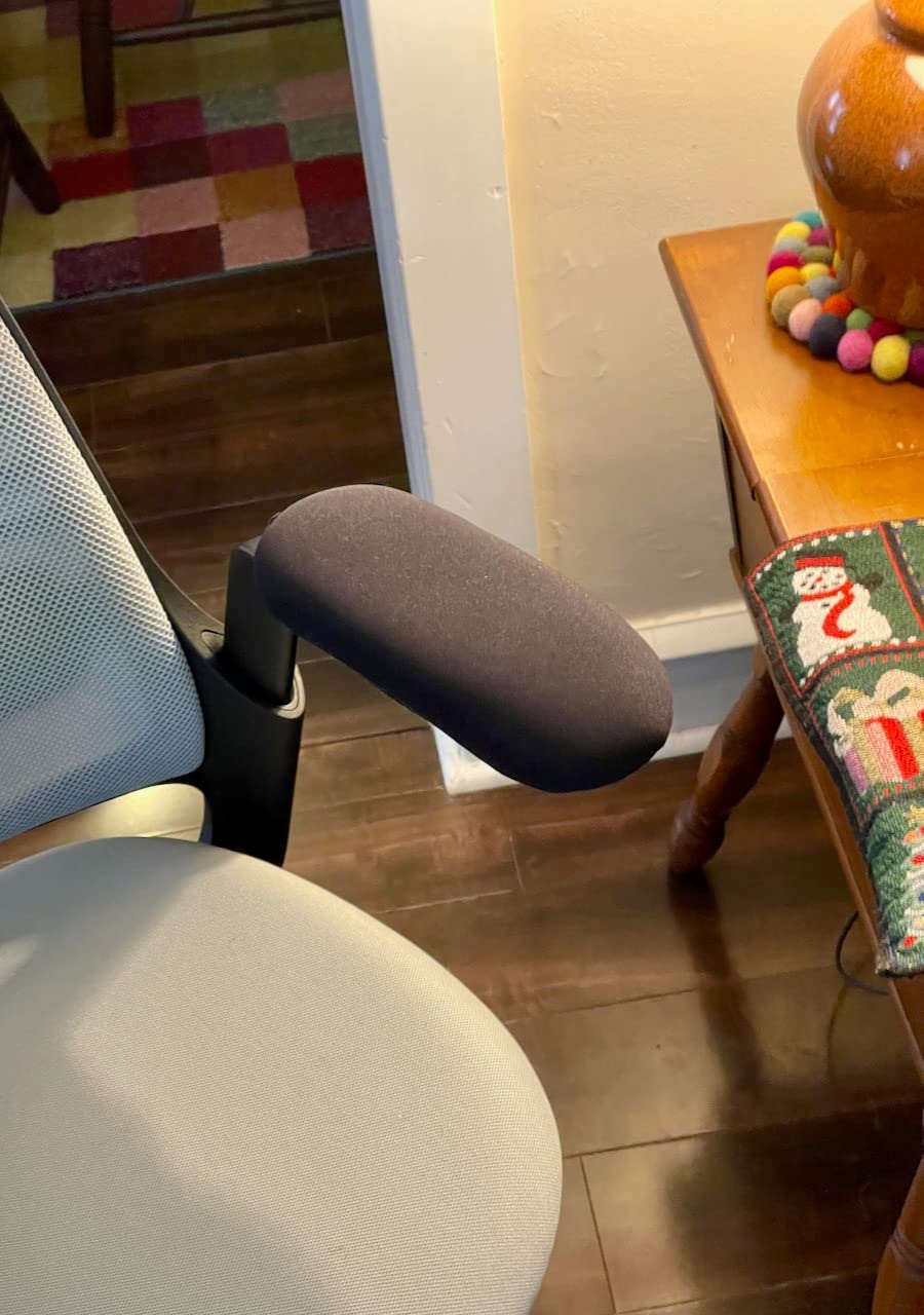 Steelcase Series 1 Office Chair - Ergonomic Work Chair with Wheels for Carpet - Helps Support Productivity - Weight-Activated Controls, Back & Arm Support - Easy Assembly - Licorice customer photo 2